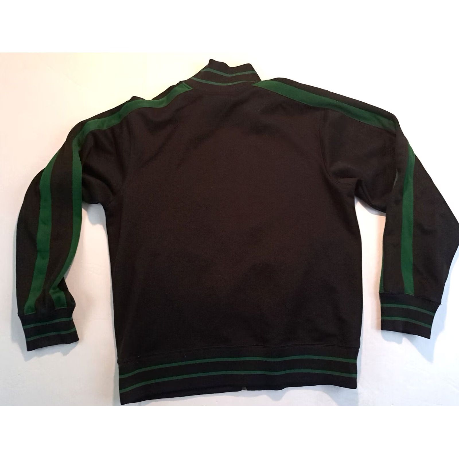 The North Face The North Face Full Zip Track Jacket Gray L Mens Large Dark Grey Green Striped Warm-Up Outdoor Winter Sports Polyester Size US L / EU 52-54 / 3 - 6 Thumbnail