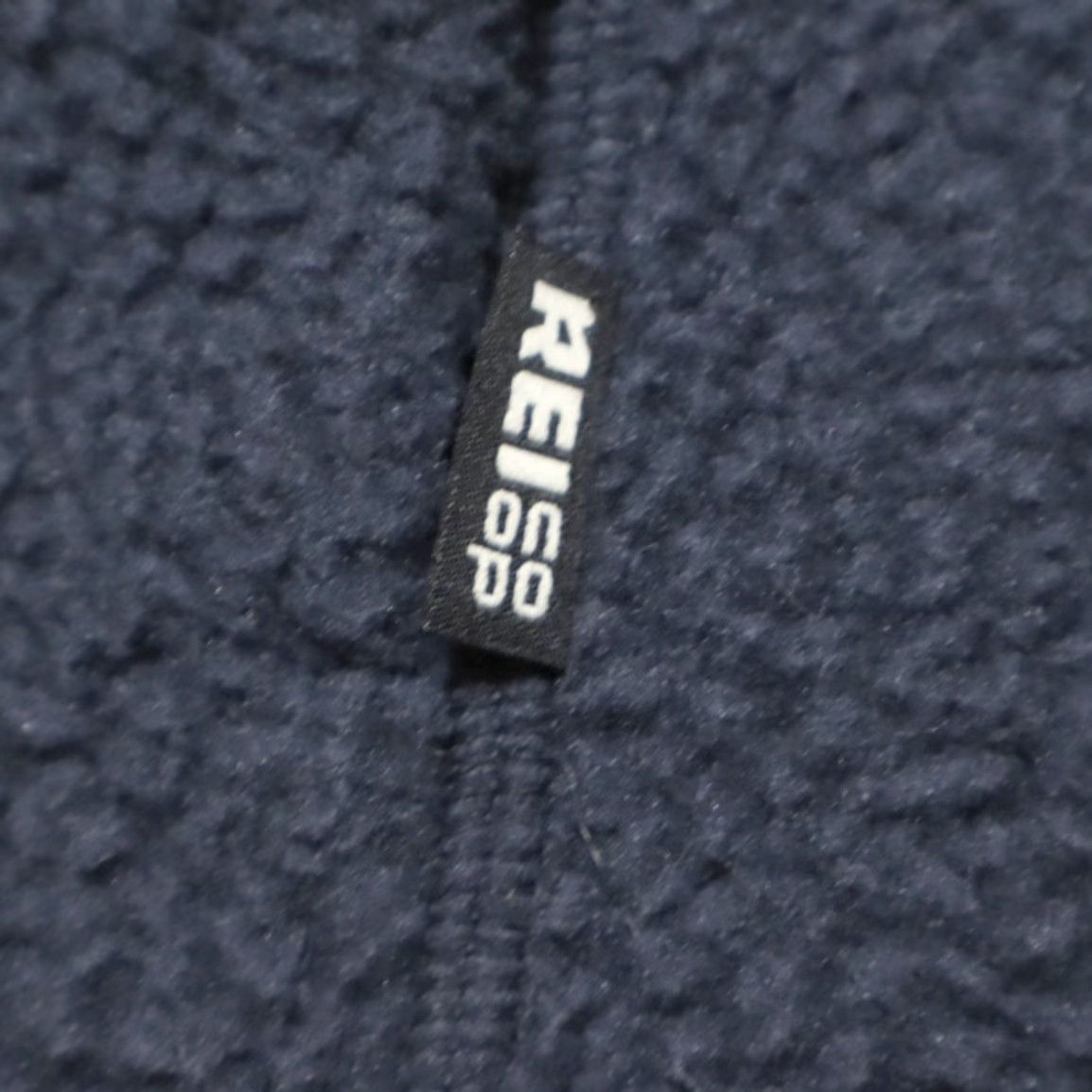 Vintage REI Deep Pile Full Zip Solid Mock Jacket Navy Men's 2XL Size US XXL / EU 58 / 5 - 6 Thumbnail