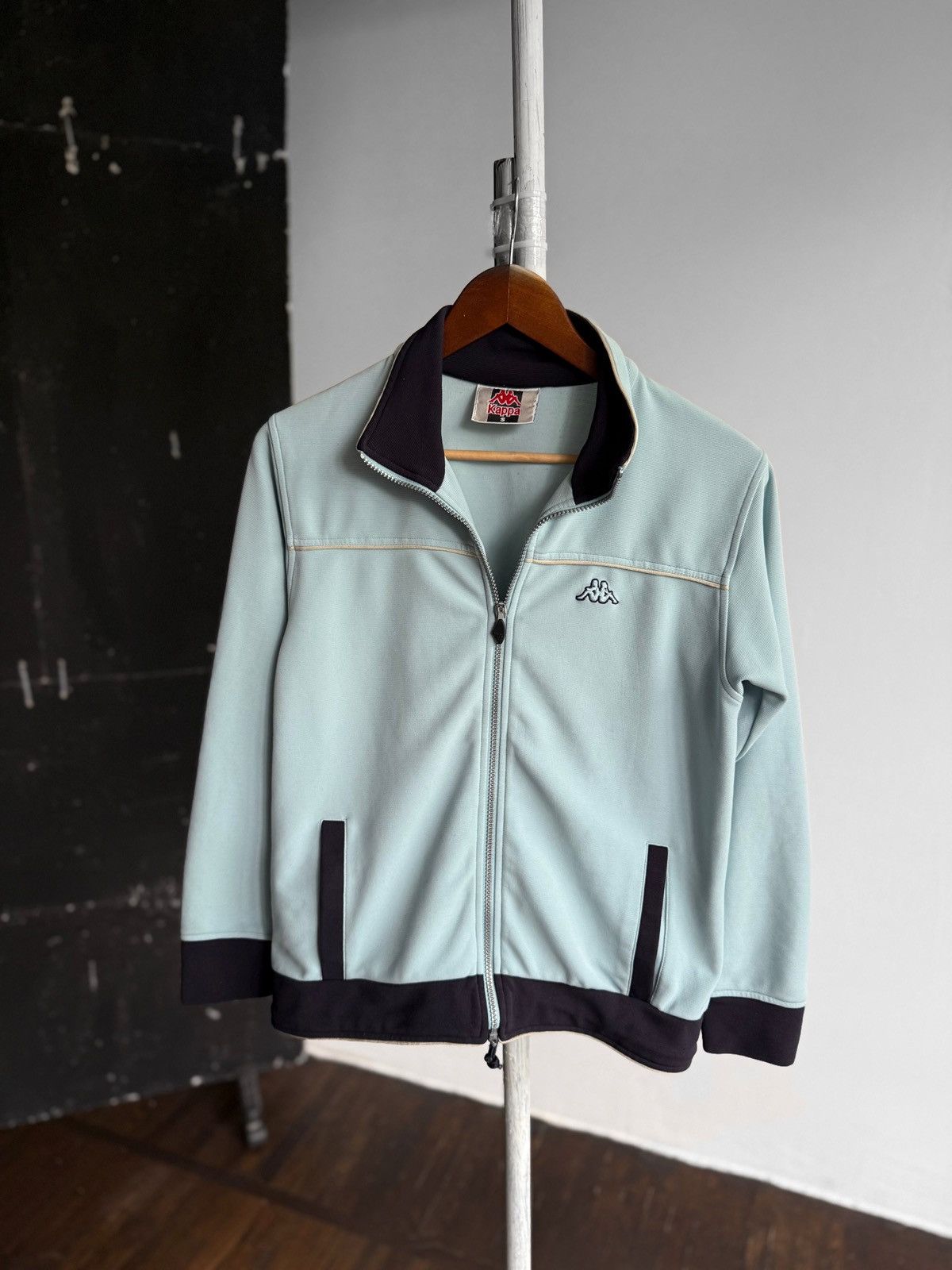 Kappa × Vintage Kappa Womens Vintage Blue 90s Full Zip Track Jacket Y2K Size S / US 4 / IT 40 - 1 Thumbnail