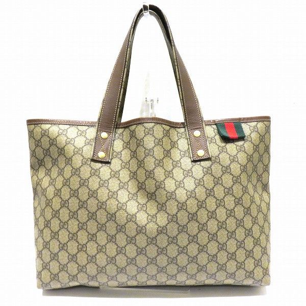 Gucci Sherry Line GG Supreme Tote Bag