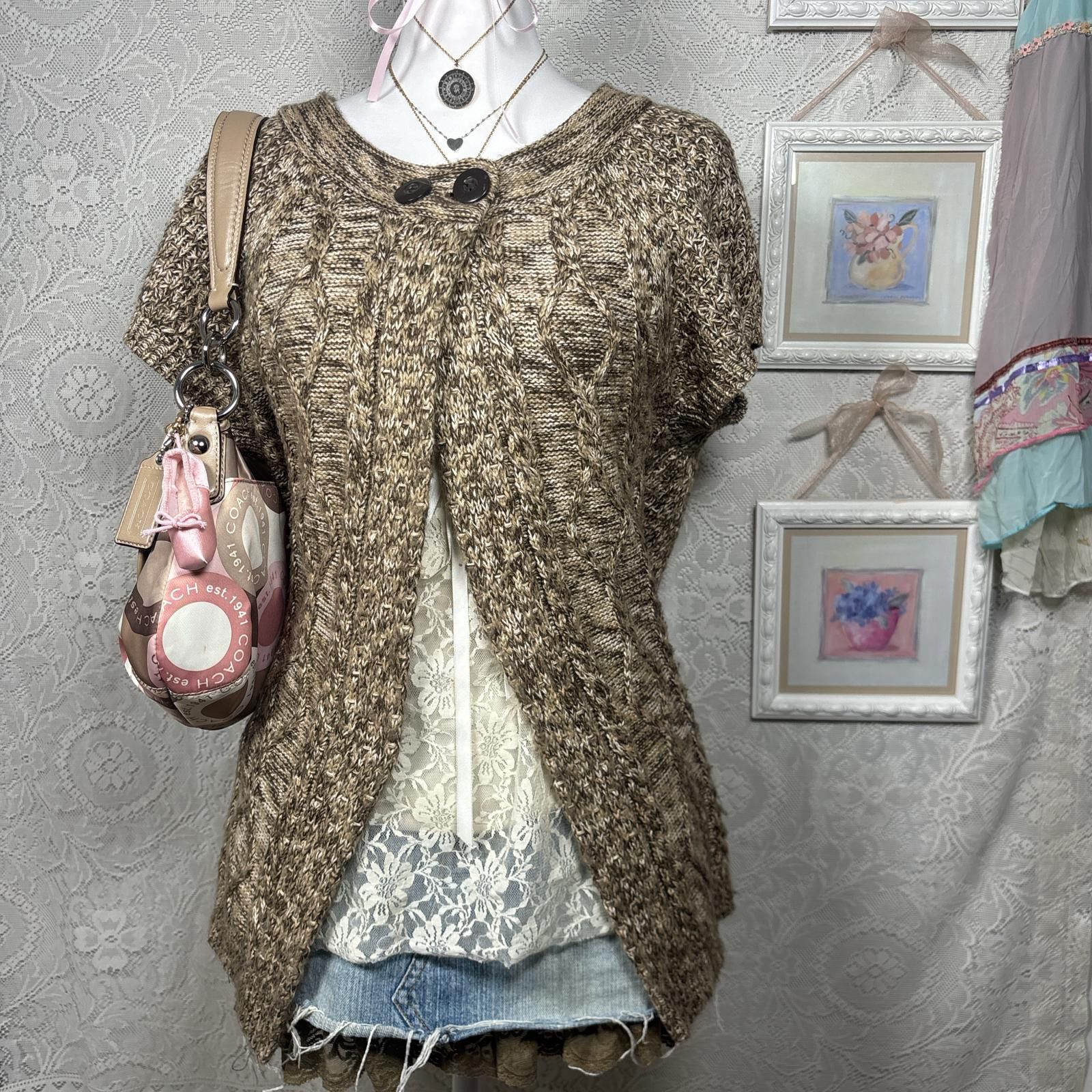 Other vintage cottage core babydoll sweater Size L / US 10 / IT 46 - 2 Thumbnail