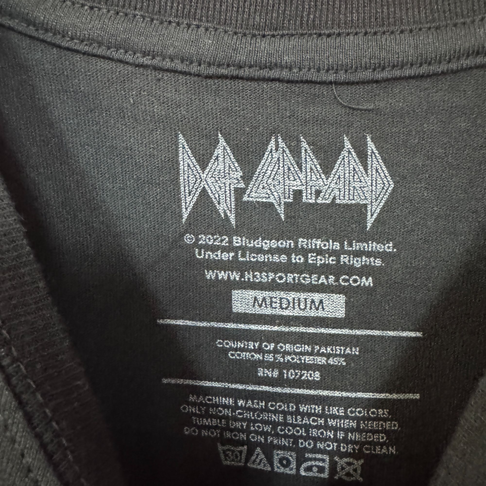 Def Leppard Def Leppard Hall of Fame British Flag Heavy Metal Band Tee M Size US M / EU 48-50 / 2 - 4 Thumbnail