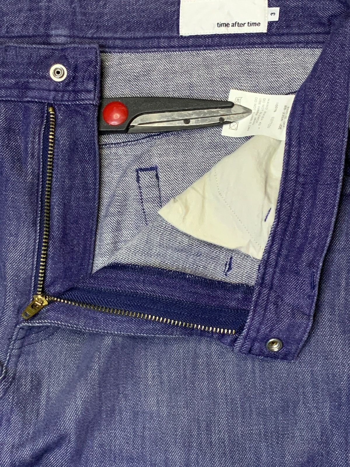 Japanese Brand SALES🔥Vintage Japanese Brand Blue Wash Baggy Jeans Size US 32 / EU 48 - 9 Thumbnail