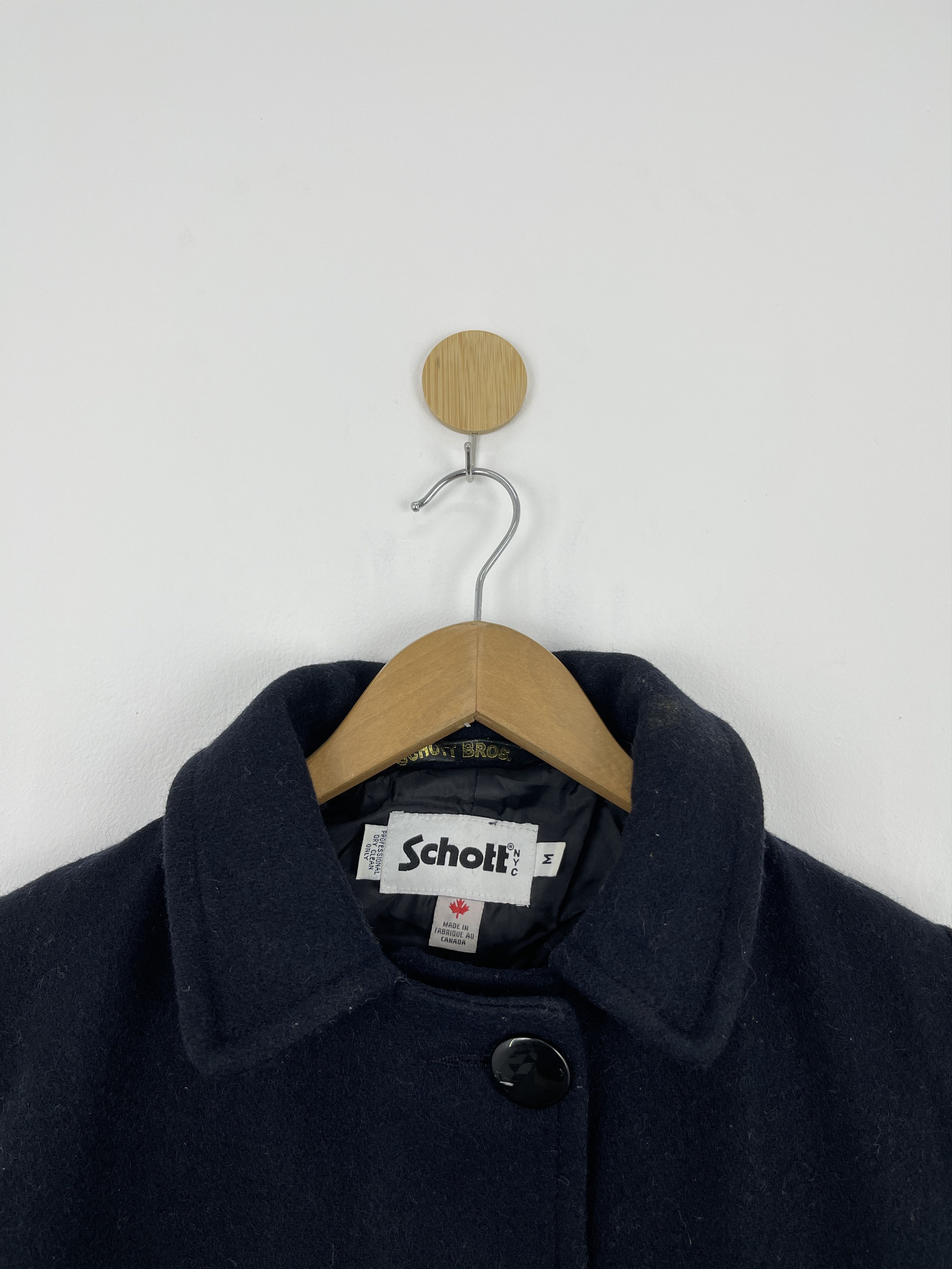 Schott Vintage Schott Bros Wool Peacoat Jacket JA0002 Size US M / EU 48-50 / 2 - 5 Thumbnail