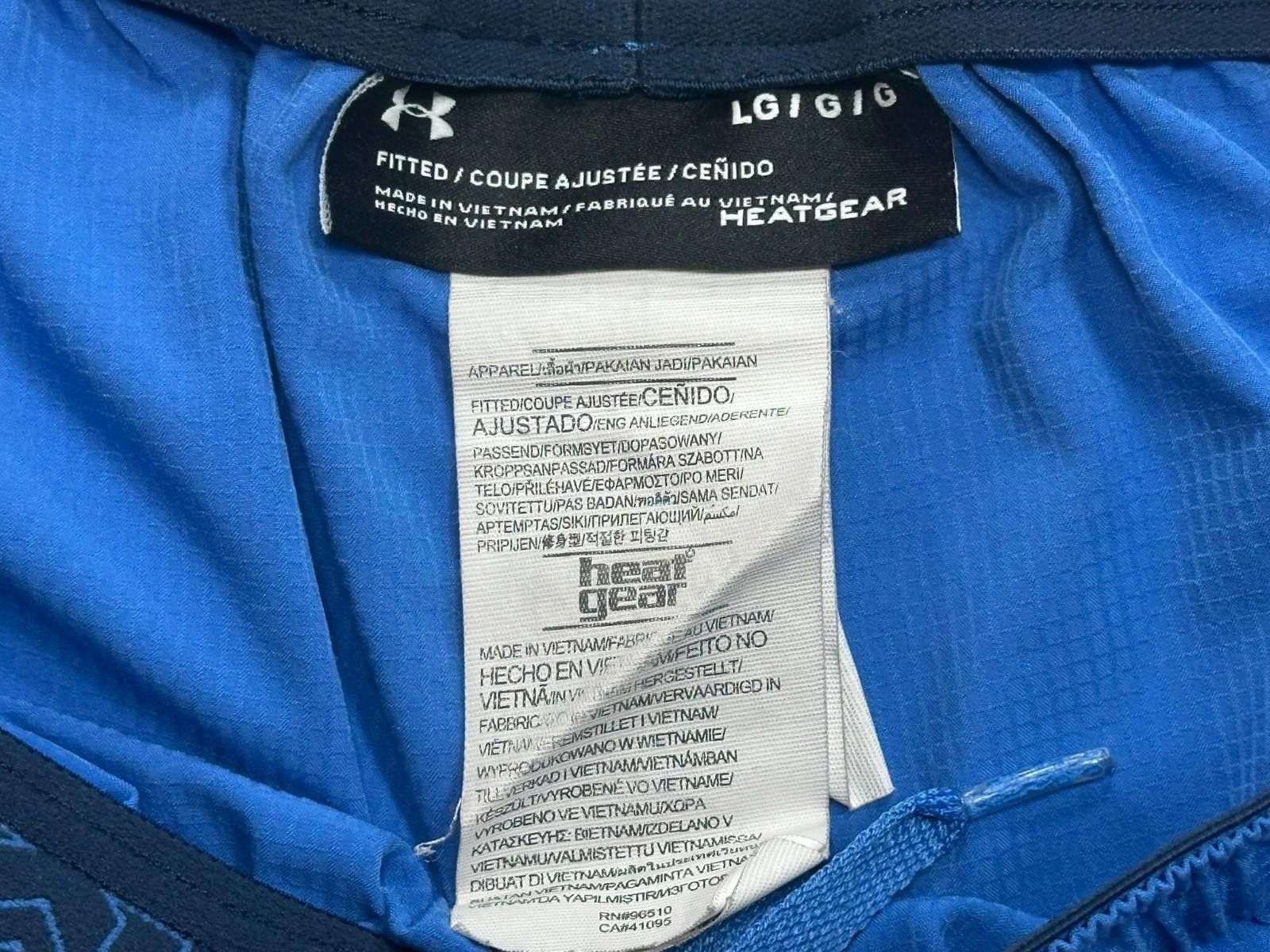 Under Armour Under Armour Elastic Drawstring Athletic Shorts Blue Mens L Size US 34 / EU 50 - 7 Thumbnail