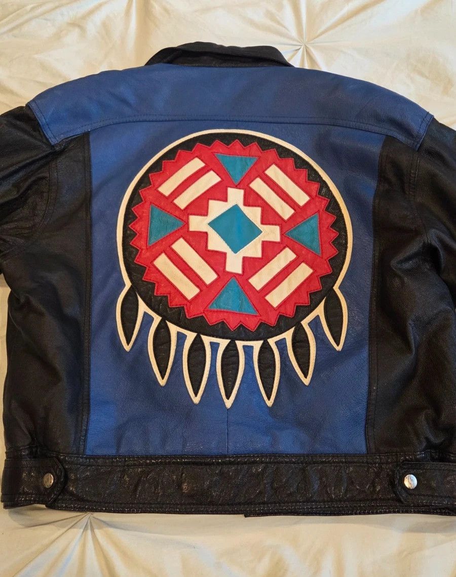 Michael Hoban Michael Hoban “WHERE M I” Southwest-Inspired Leather Jacket Size US M / EU 48-50 / 2 - 5 Thumbnail
