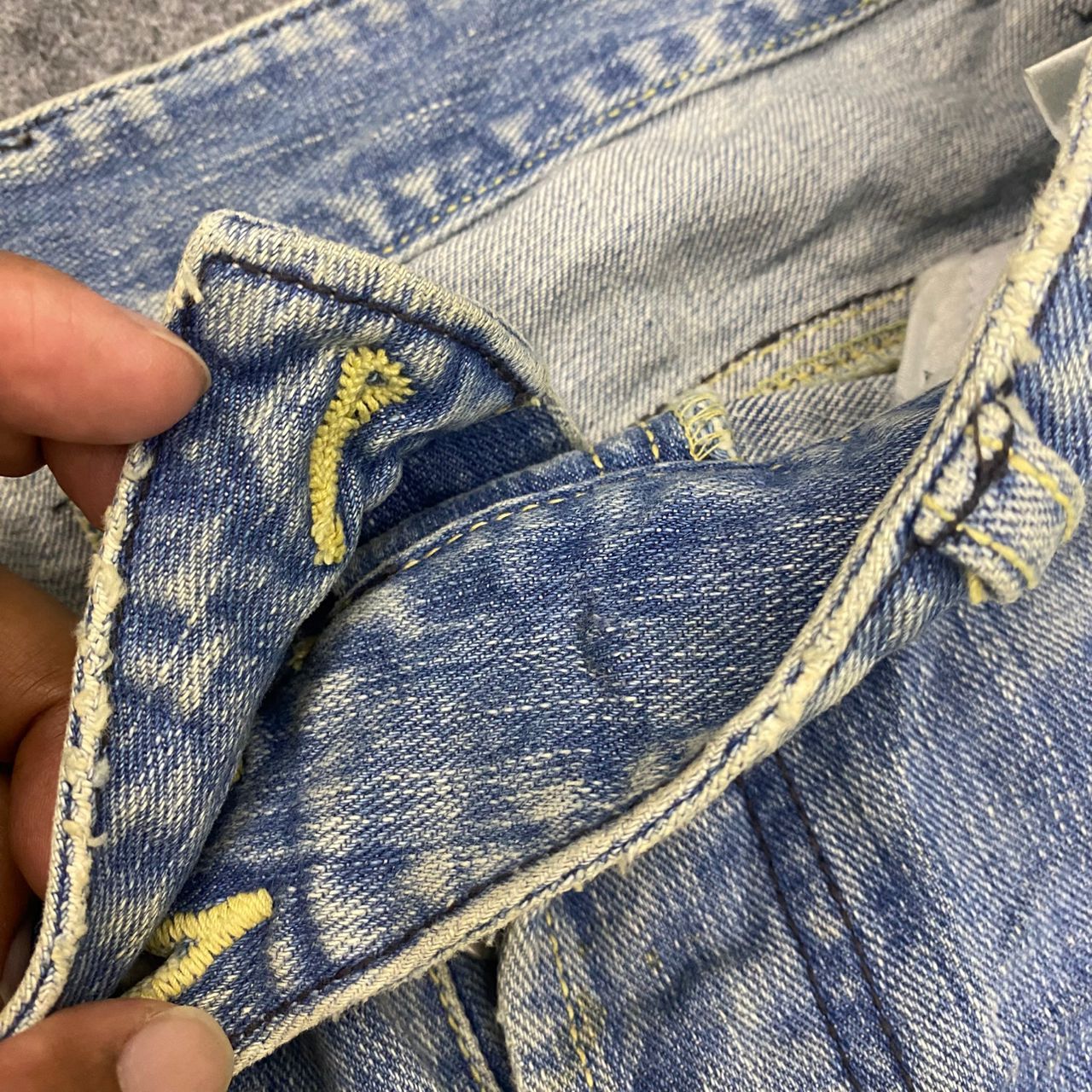 Japanese Brand 💥Best Offer💥Vintage Gold Monkey Project Distressed Denim Size US 34 / EU 50 - 21 Thumbnail