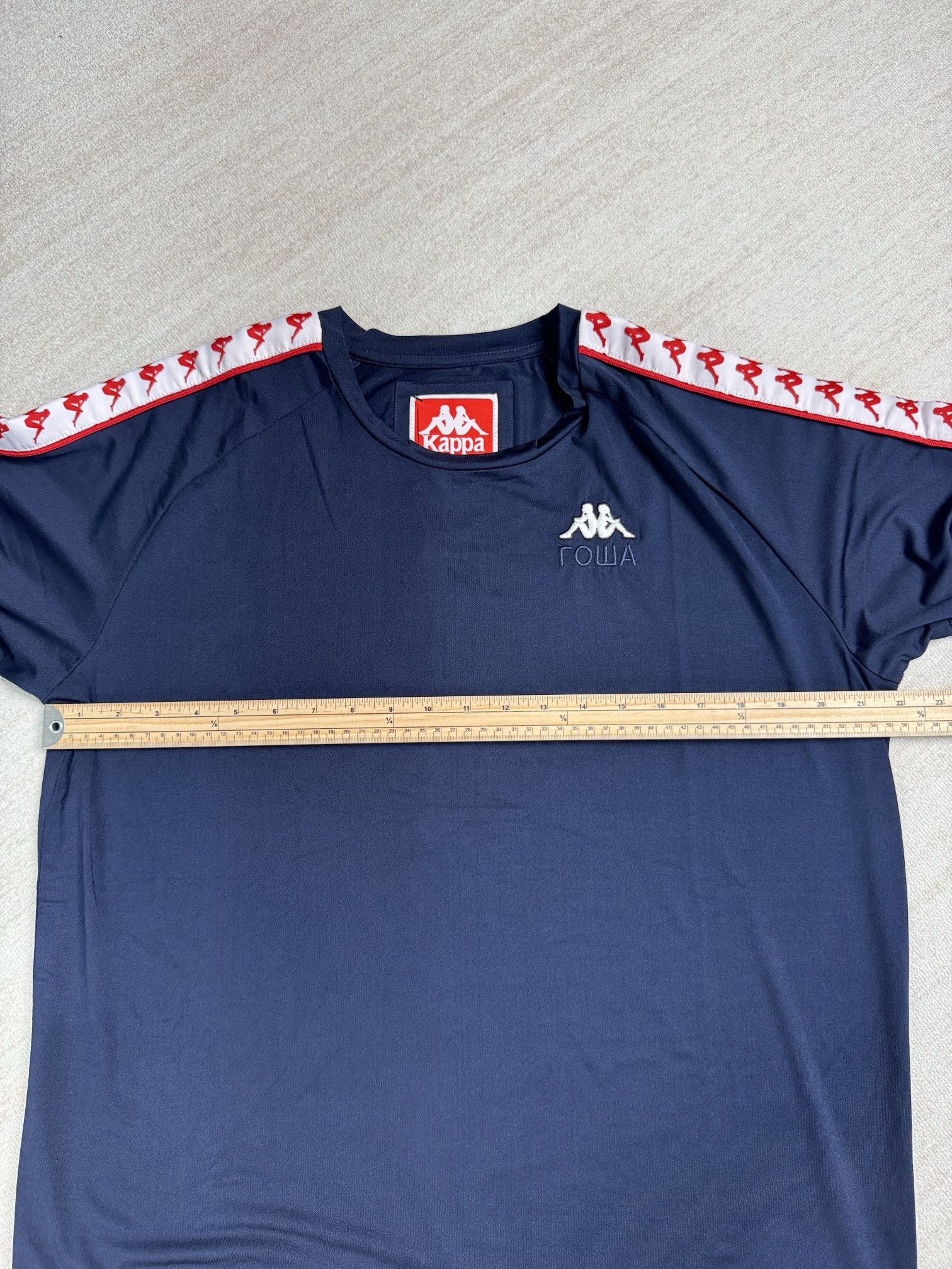 Gosha Rubchinskiy × Kappa Kappa x Gosha Rubchinskiy Logo Tape S/S Shirt SS17 Size US XL / EU 56 / 4 - 10 Thumbnail