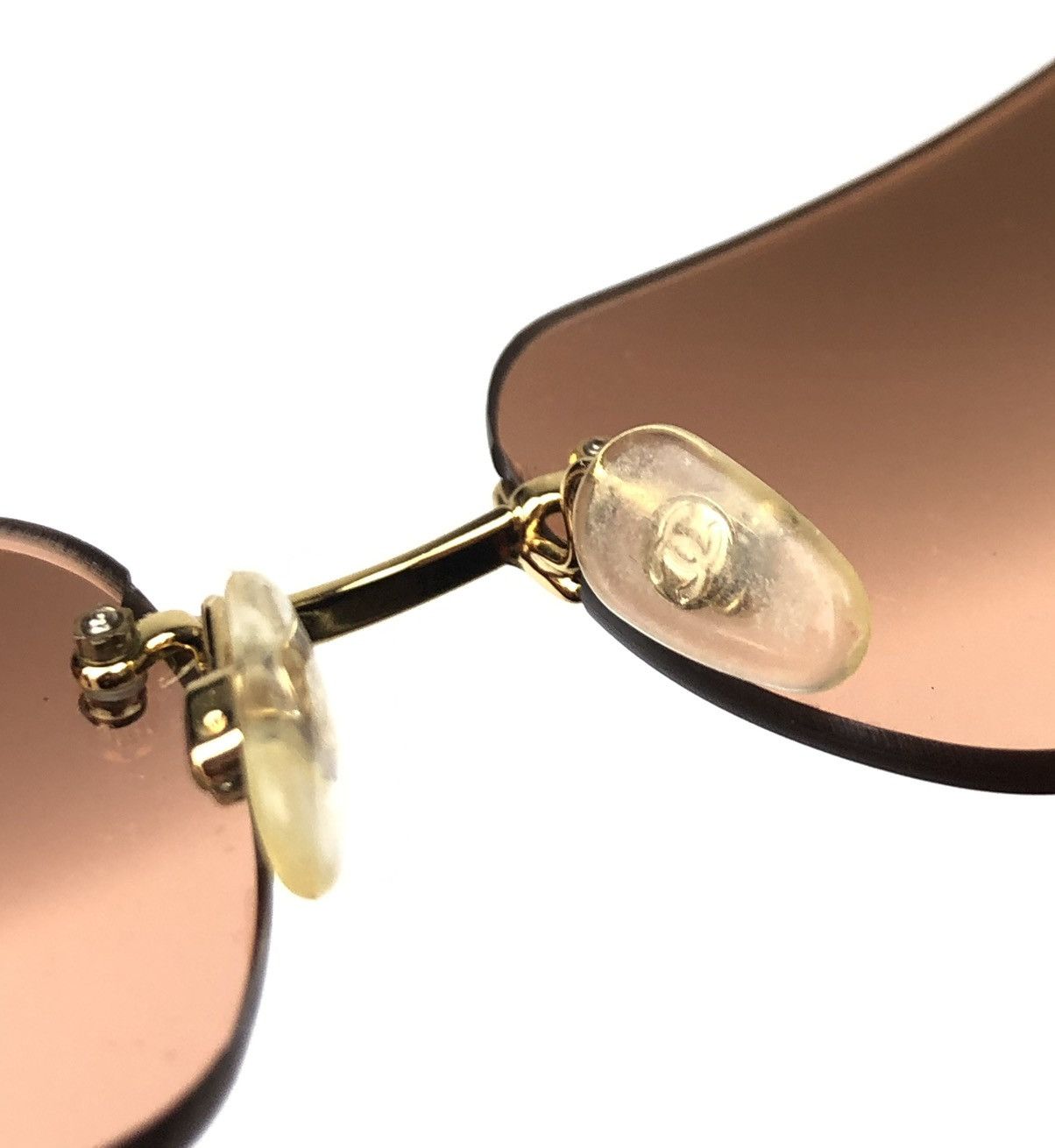 Chanel Chanel CC sunglasses gold Size ONE SIZE - 9 Thumbnail
