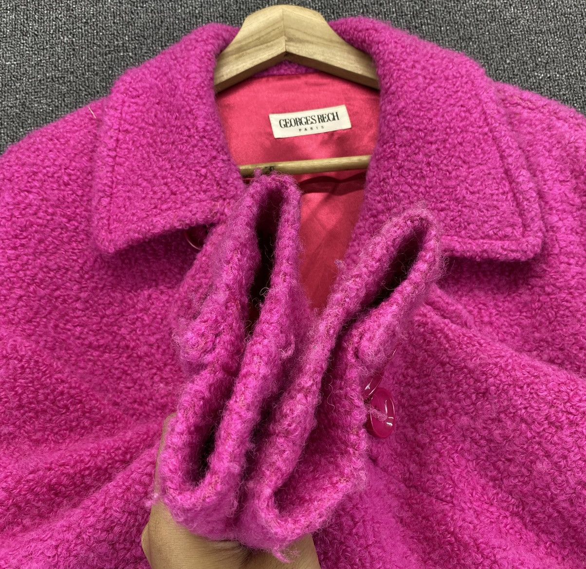 George Vintage George Rech Paris Wool Coat Jacket Size L / US 10 / IT 46 - 15 Thumbnail