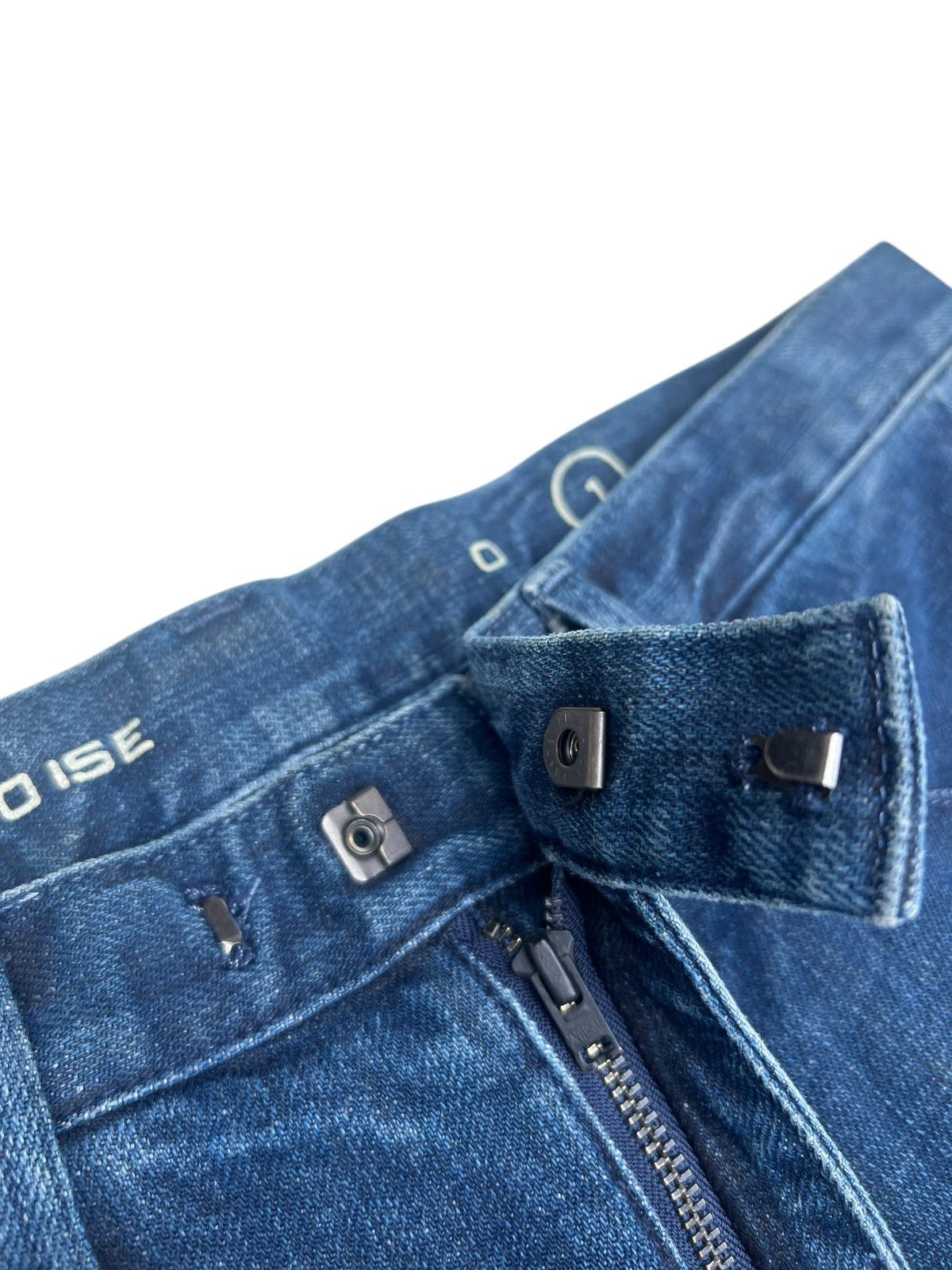 Japanese Brand Bring On The Noise Japan Dirty Muddy Denim Bootcut Jeans Size US 29 - 5 Thumbnail