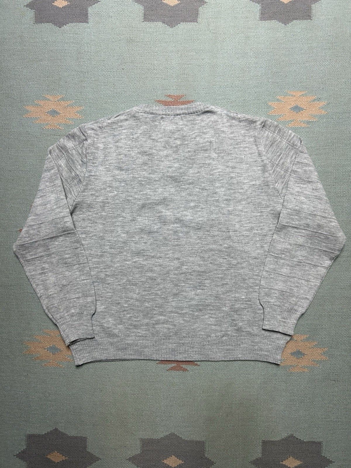 Vintage Vtg 70s acrylic knit sweater Sears sportswear v neck boxy XL Size US XL / EU 56 / 4 - 5 Thumbnail