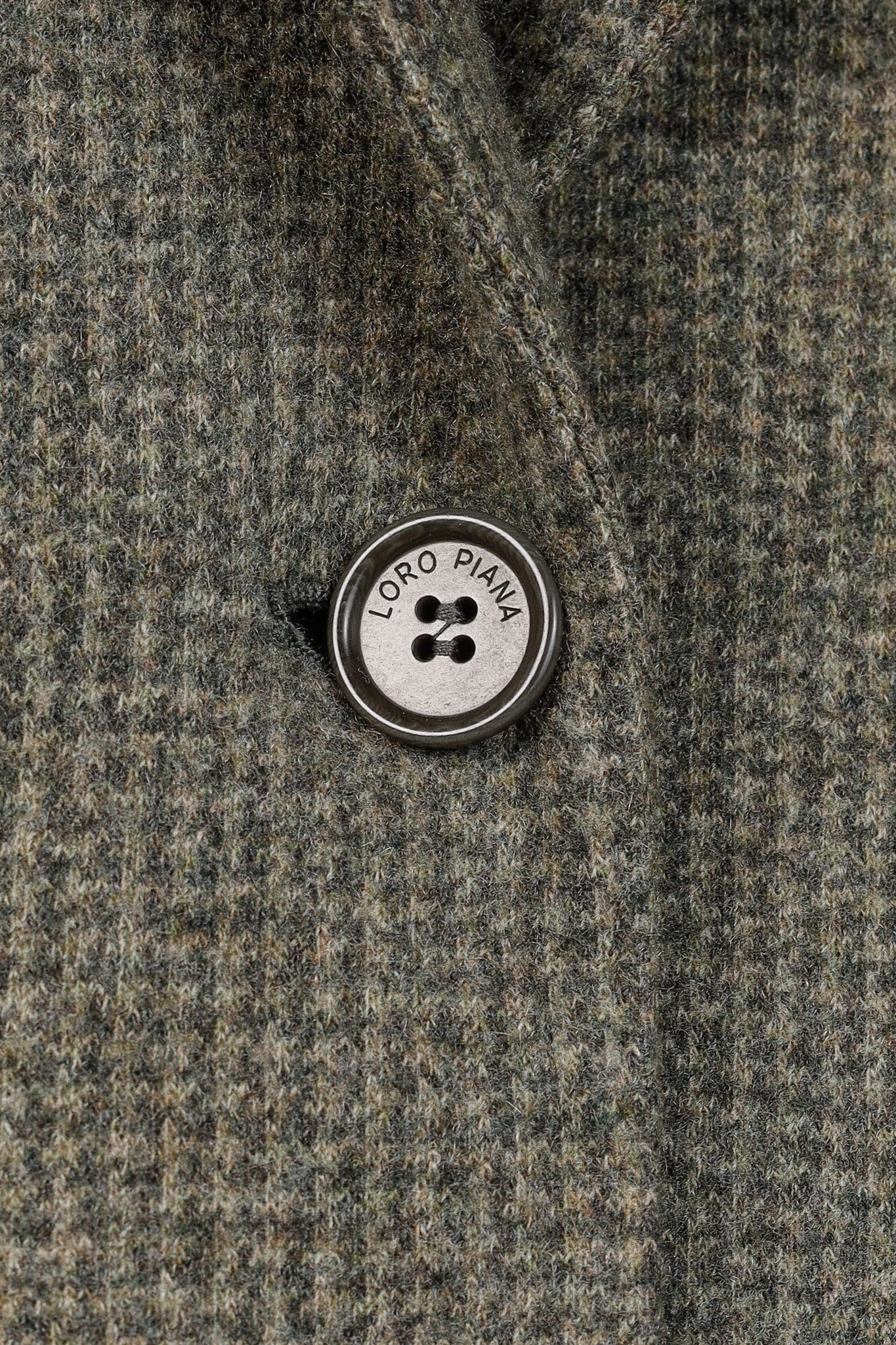 Loro Piana Loro Piana Green Houndstooth Cashmere-Blend Blazer Size M / US 6-8 / IT 42-44 - 8 Thumbnail