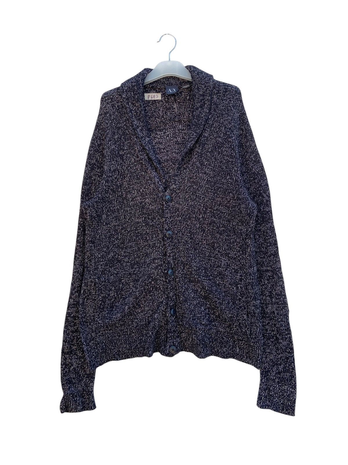 Armani Exchange Armani Exchange D-Holiday 2013 Half Zip Knit
