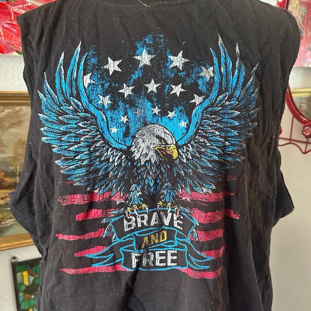 Other way to celebrate patriotic mens eagle graphic tank top Size US L / EU 52-54 / 3 - 2 Thumbnail