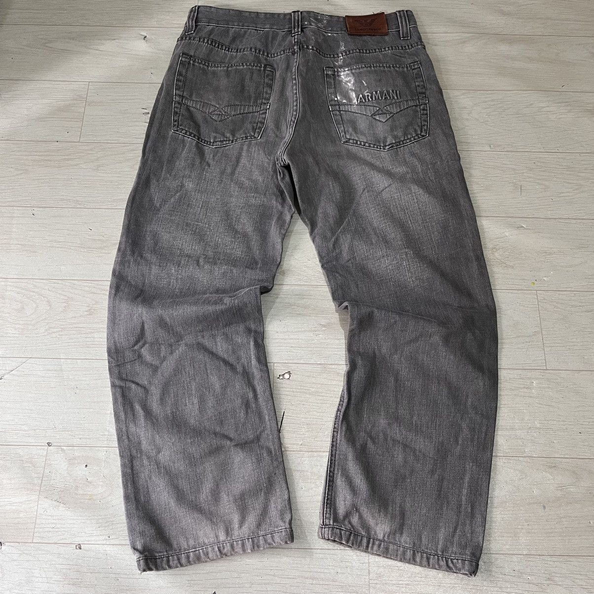 Armani Vintage Armani Jeans embroidery logo Size US 32 / EU 48 - 1 Thumbnail