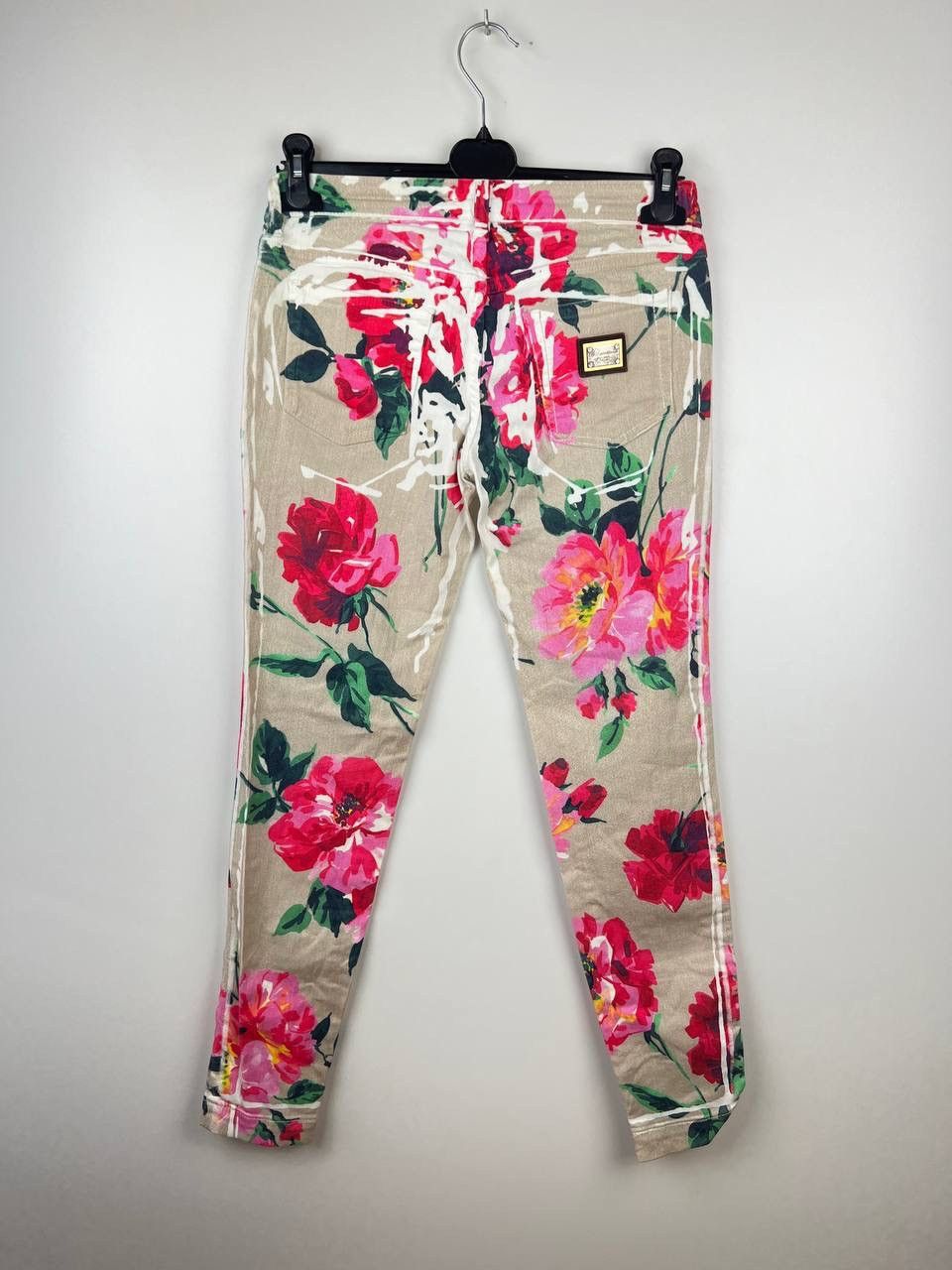 Dolce & Gabbana Dolce Gabbana flowers luxury denim size 40 Size 27" / US 4 / IT 40 - 2 Thumbnail