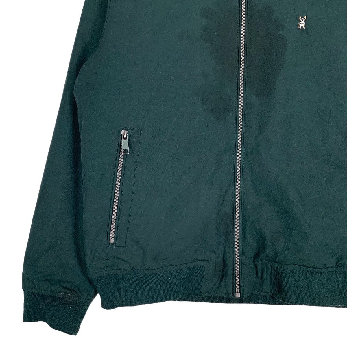 Macbeth MACBETH Green Bomber Jacket #0383-C18 Size US M / EU 48-50 / 2 - 3 Thumbnail