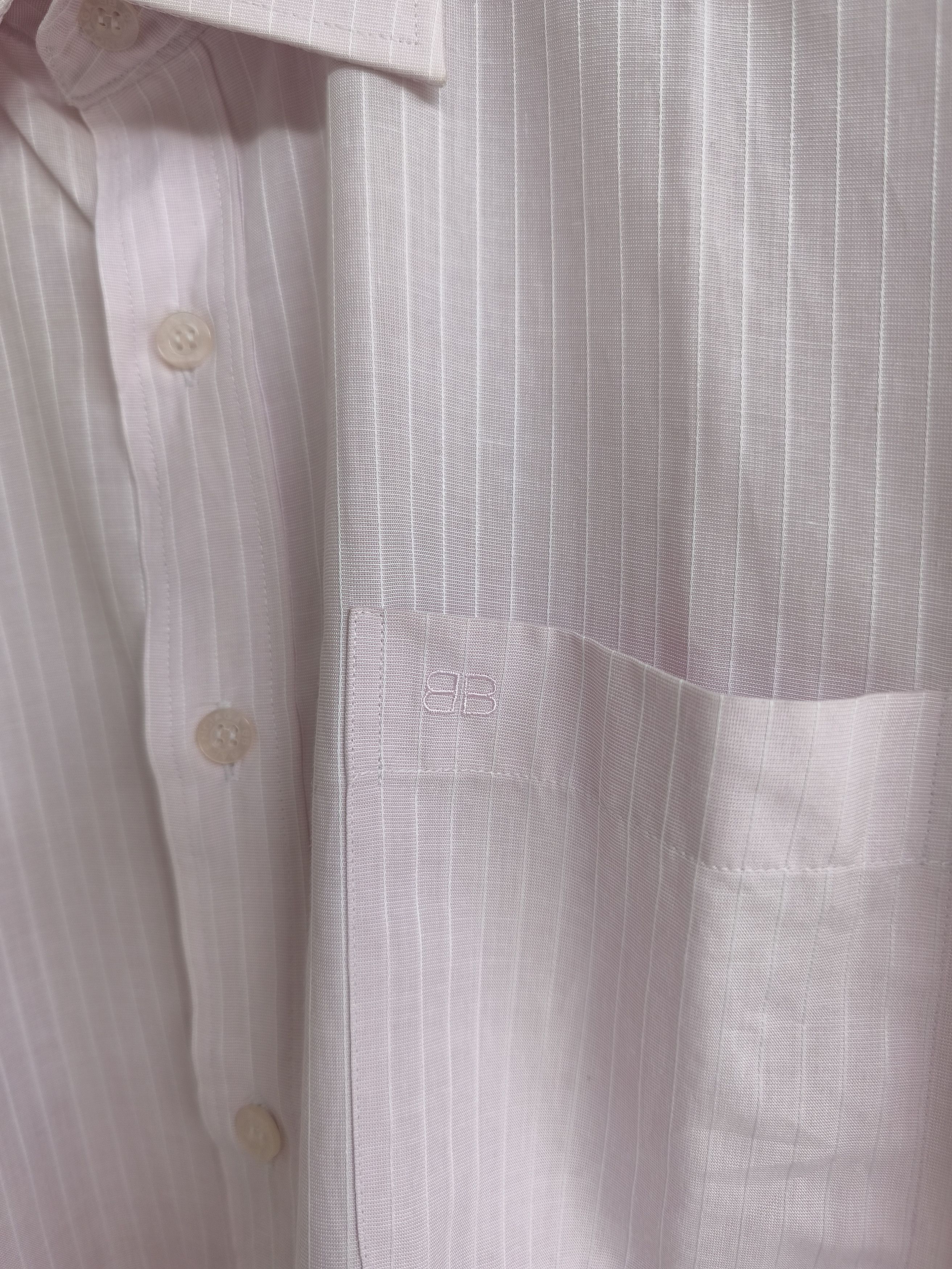 Balenciaga × Designer Vintage Balenciaga stripe shirt Size US L / EU 52-54 / 3 - 2 Thumbnail