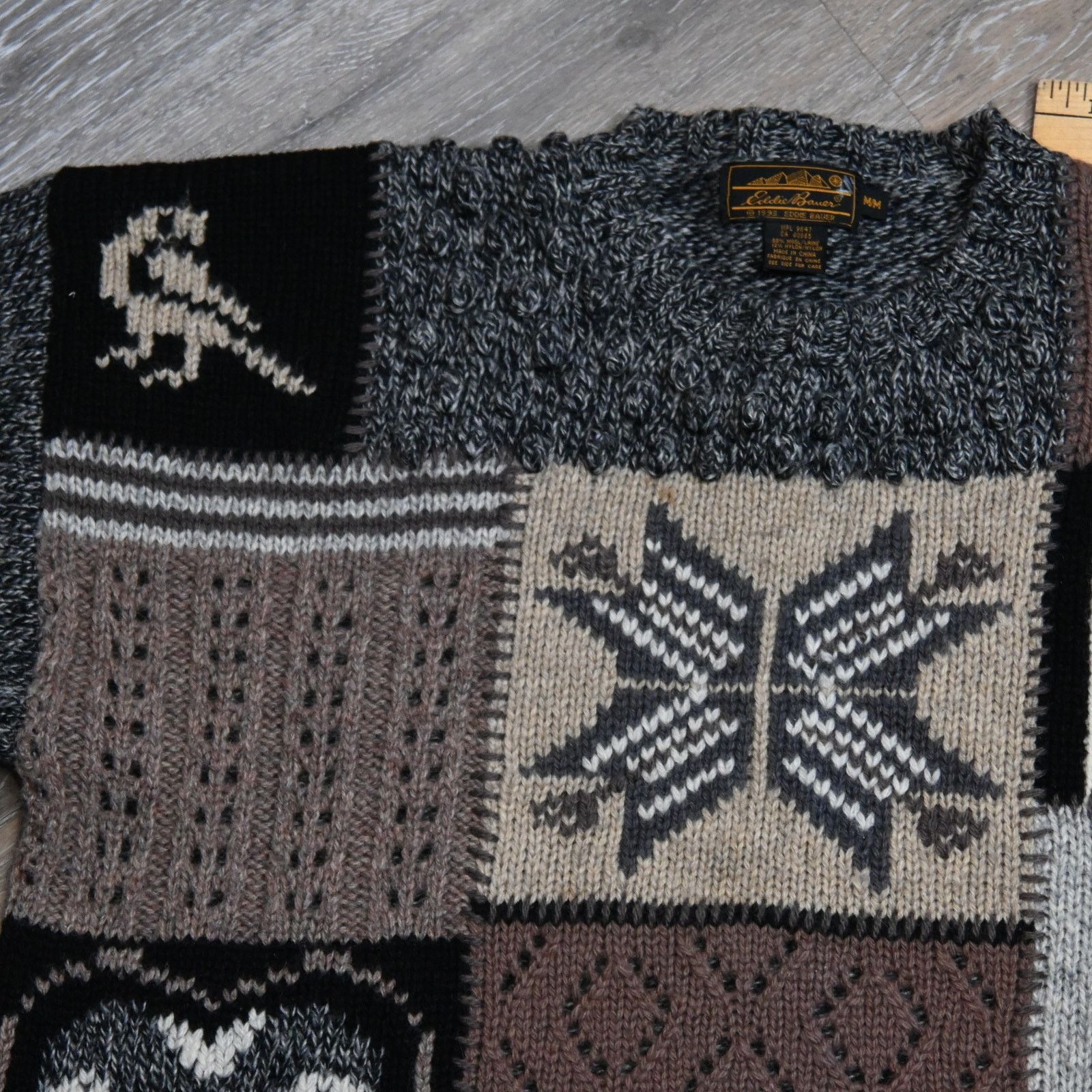 Eddie Bauer Vintage Eddie Bauer Wool Sweater (1993) Size Women's Medium Size M / US 6-8 / IT 42-44 - 3 Thumbnail