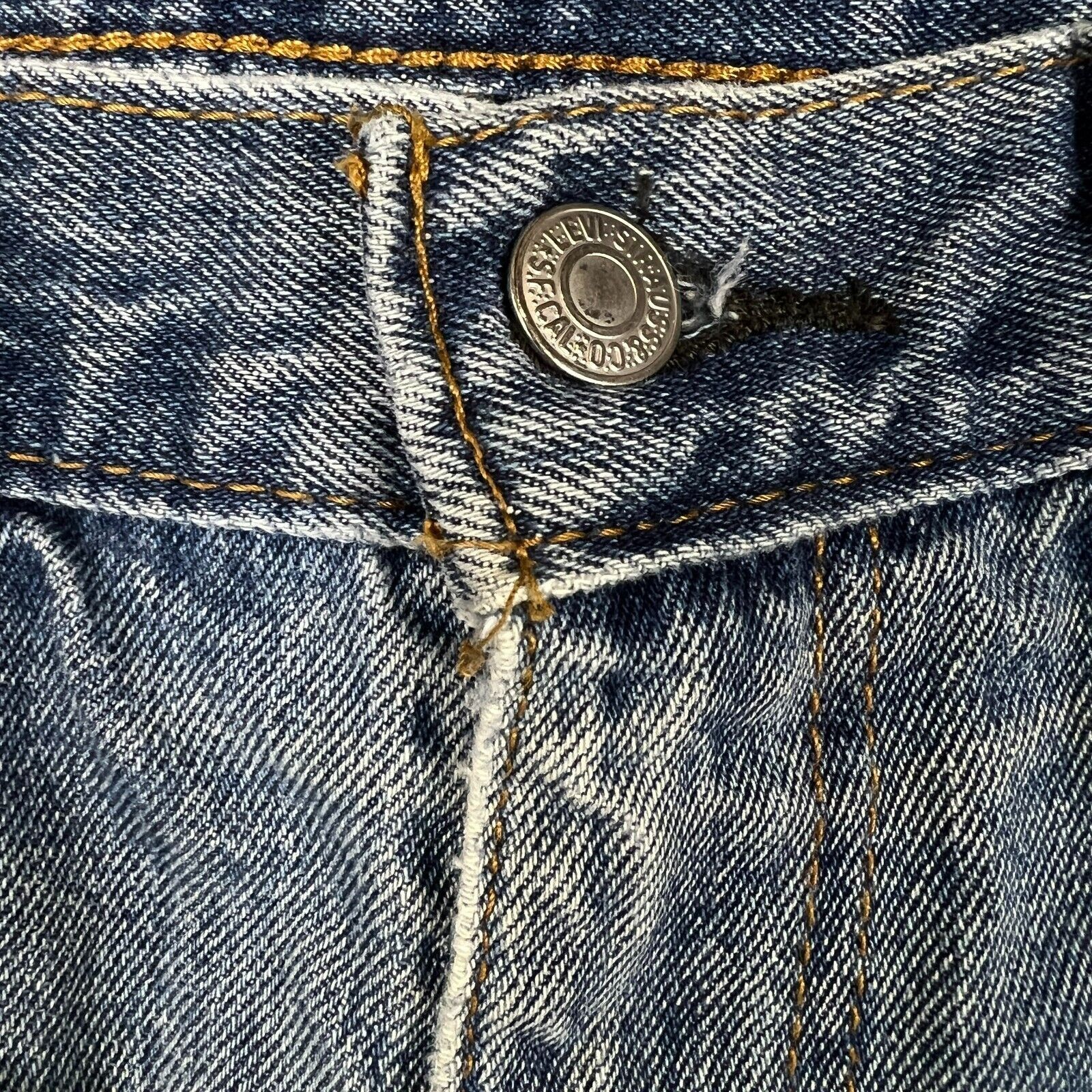 Levi's × Vintage Levi's 516 Jeans 34x32 Slim Straight American Denim Pants Size US 34 / EU 50 - 5 Thumbnail