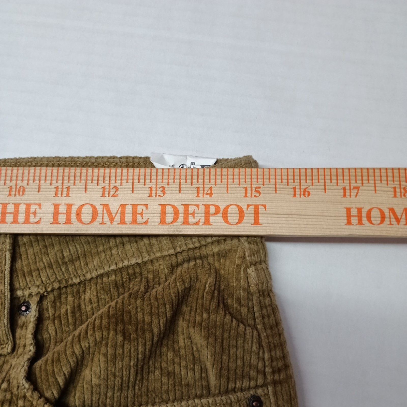 Levi's Levis 721 Corduroy Pants Womens 30x30 Brown Skinny IRREGULAR Size 30" / US 8 / IT 44 - 11 Thumbnail