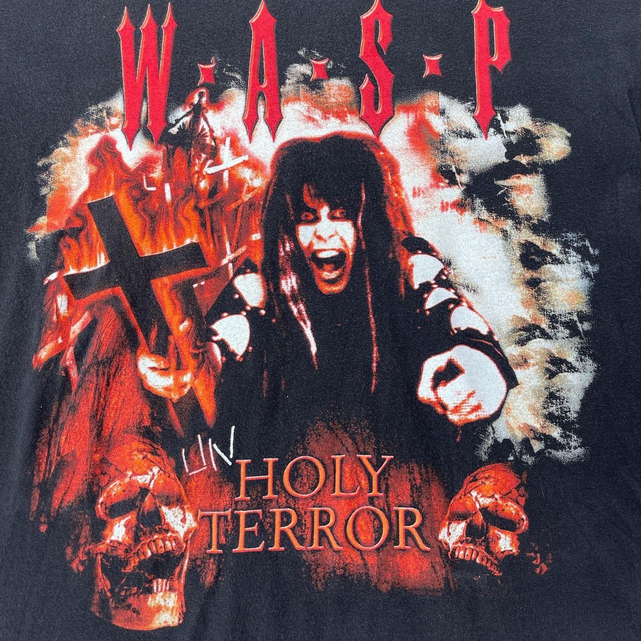 Vintage Vintage 90s wasp unholy terror world domination band tee Size US L / EU 52-54 / 3 - 2 Thumbnail