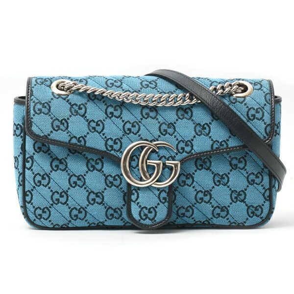 Gucci Gucci GG Marmont Canvas Shoulder Bag Canvas Shoulder Bag 443497 DUTY FREE for USA