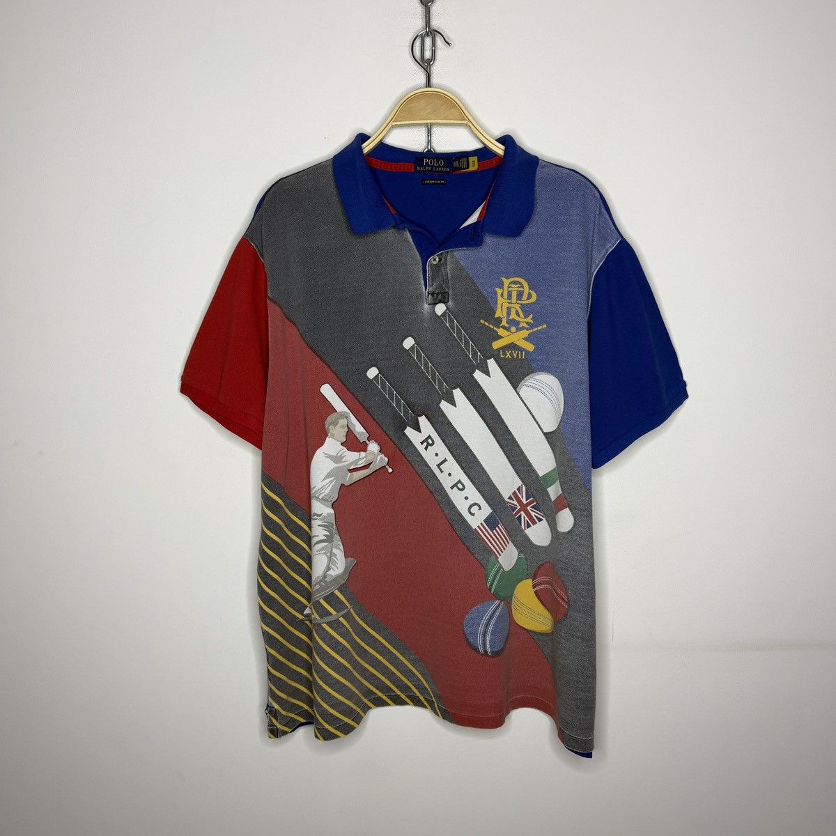 Polo Ralph Lauren Polo Ralph Lauren Full Print Chief Keef Style Retro Y2K Size US XXL / EU 58 / 5 - 1 Thumbnail
