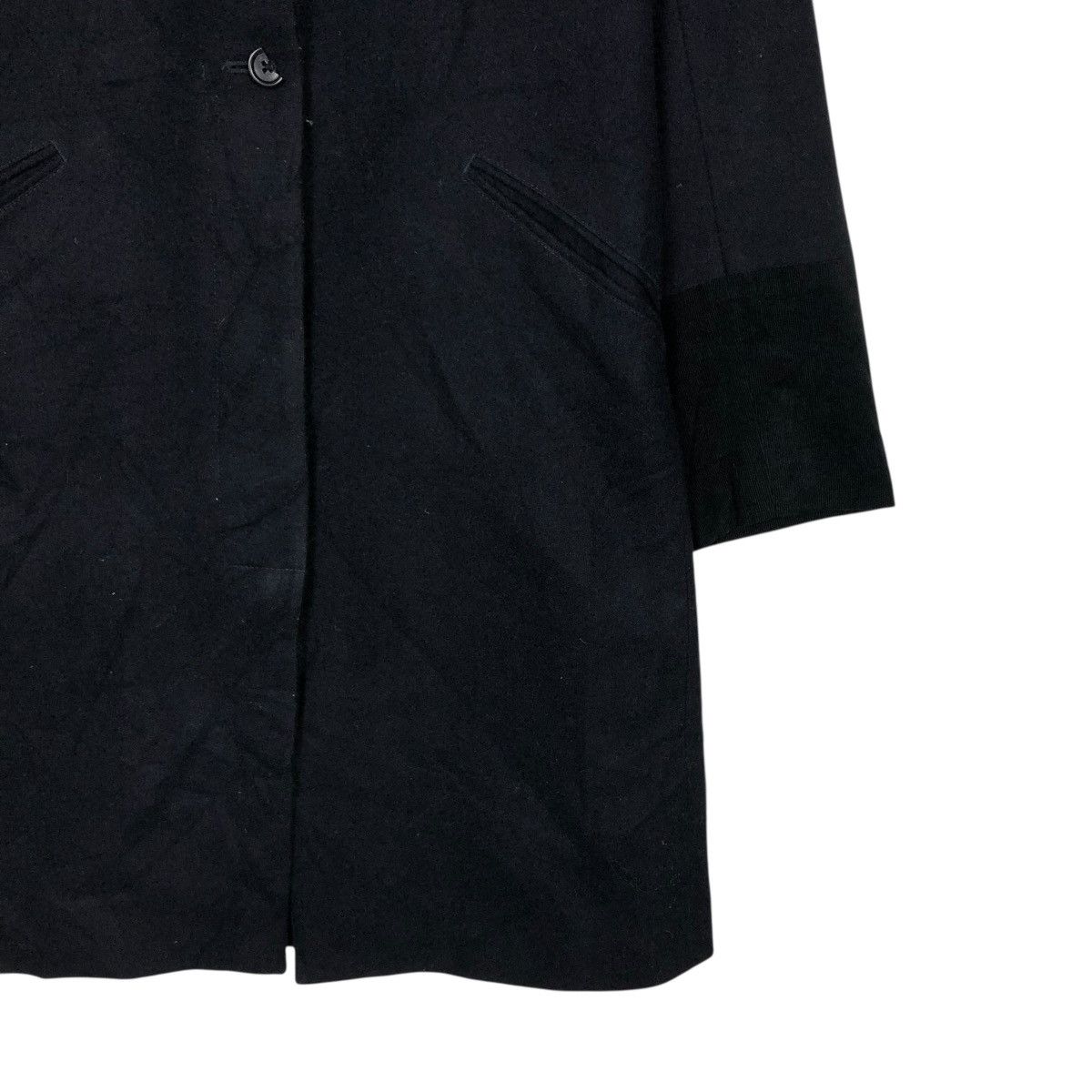 Undercover 🔥RICH BLACK LONG JACKET UNIQLO X UNDERCOVER DOUBLE BREAST Size US M / EU 48-50 / 2 - 8 Thumbnail