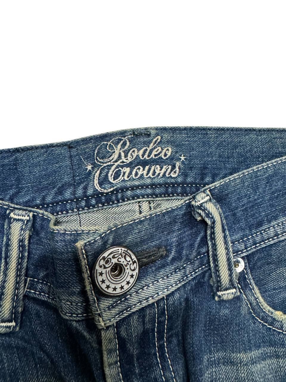 Seditionaries 💥Rare💥Vintage Rodeo Crowns Mudwash Distressed Cargo pocket Size US 28 / EU 44 - 9 Thumbnail