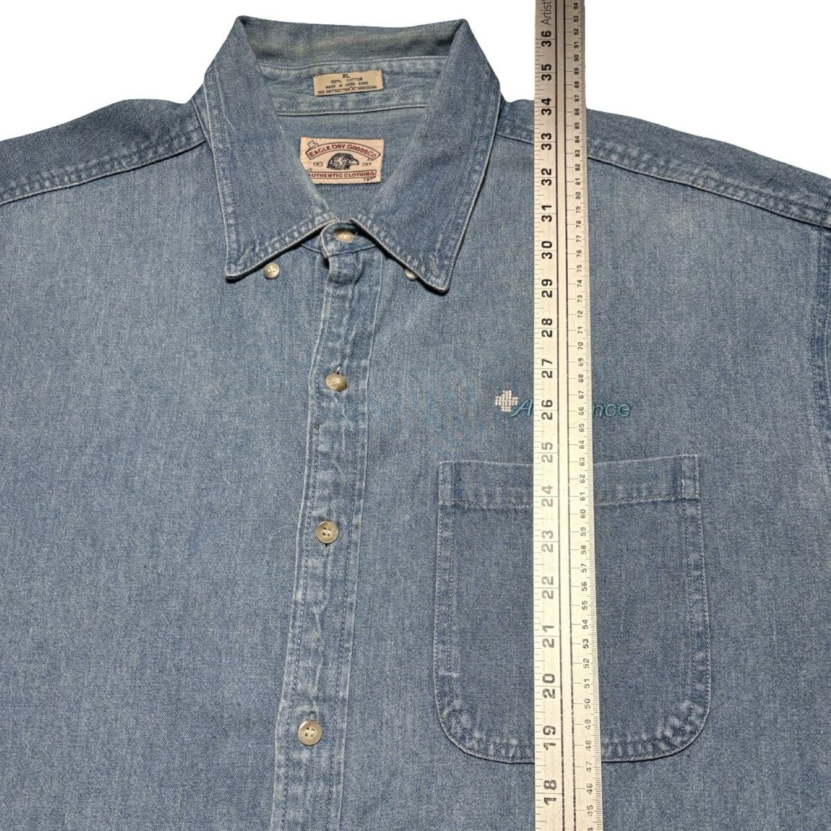 Other 90s Eagle Dry Goods Denim Button Shirt XL Allegiance Size US XL / EU 56 / 4 - 4 Thumbnail