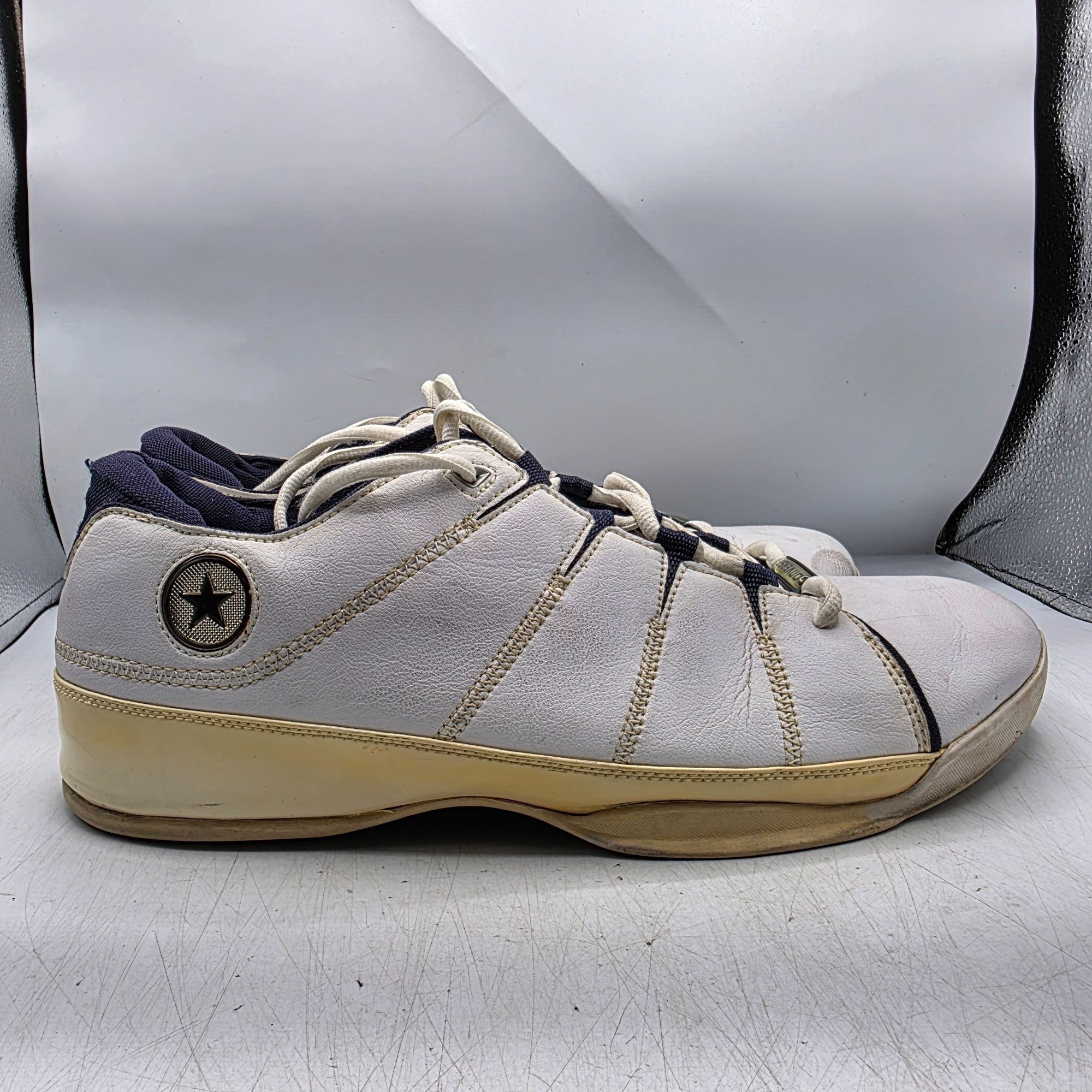 Converse Converse Dwayne Wade Mens Size 14 White Retro Basketball Sho Size US 14 / EU 47 - 12 Thumbnail