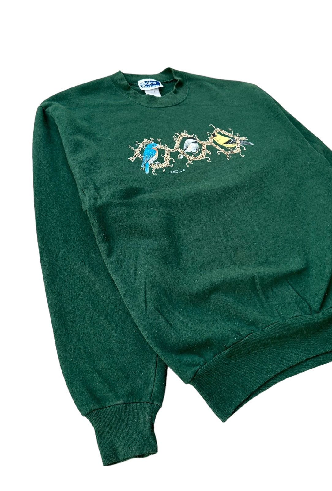 Vintage Vintage 80s Endless designs sweatshirts Size US M / EU 48-50 / 2 - 5 Thumbnail