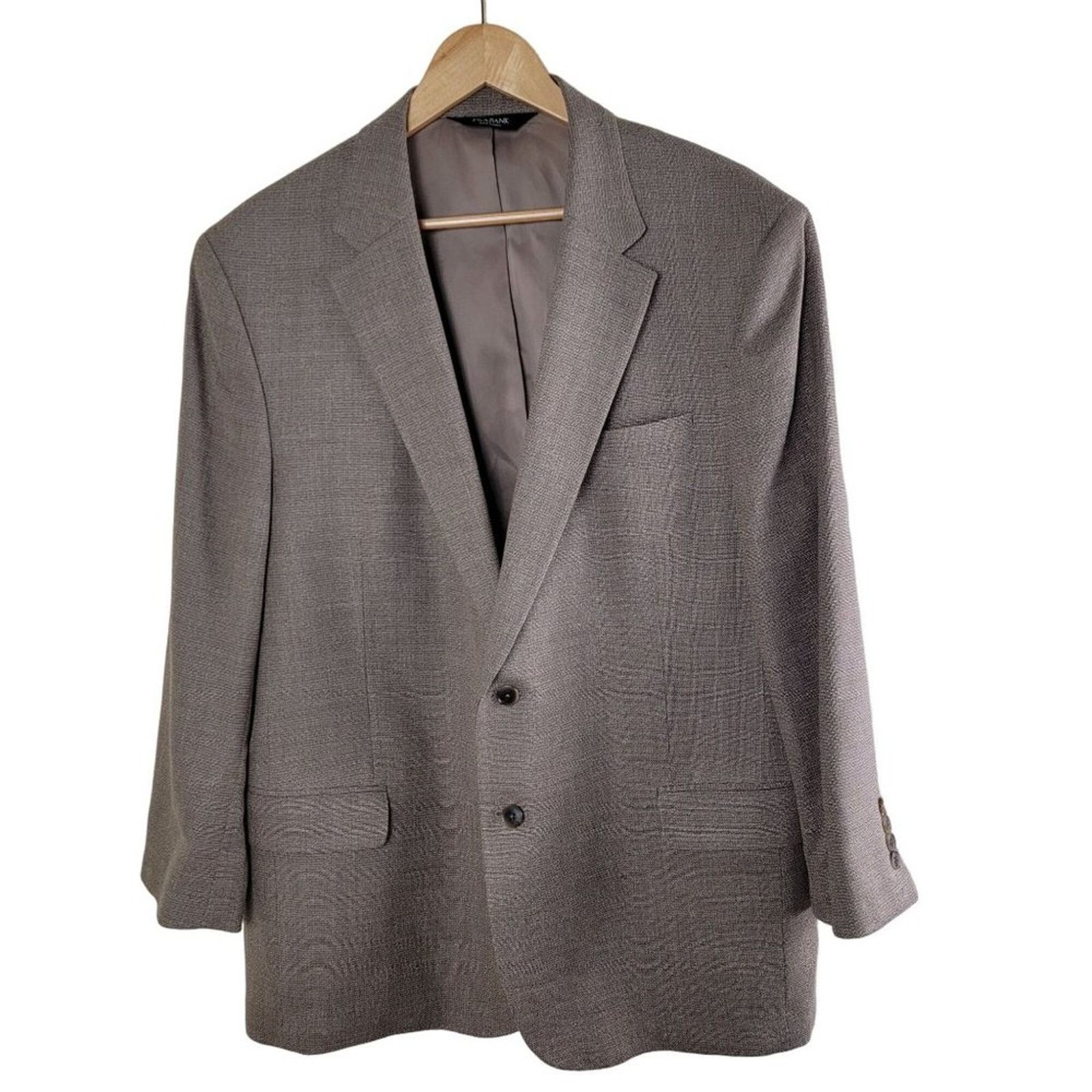 Jos A Bank Regal Fit Wool Suit Blazer Mens size 46R