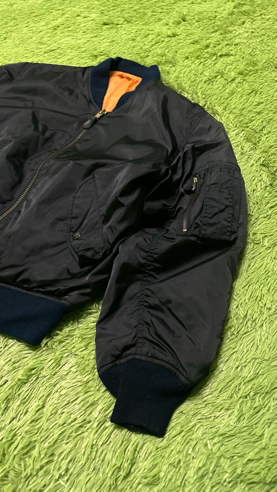 Japanese Brand type ma-1 bomber jacket Size US L / EU 52-54 / 3 - 4 Thumbnail