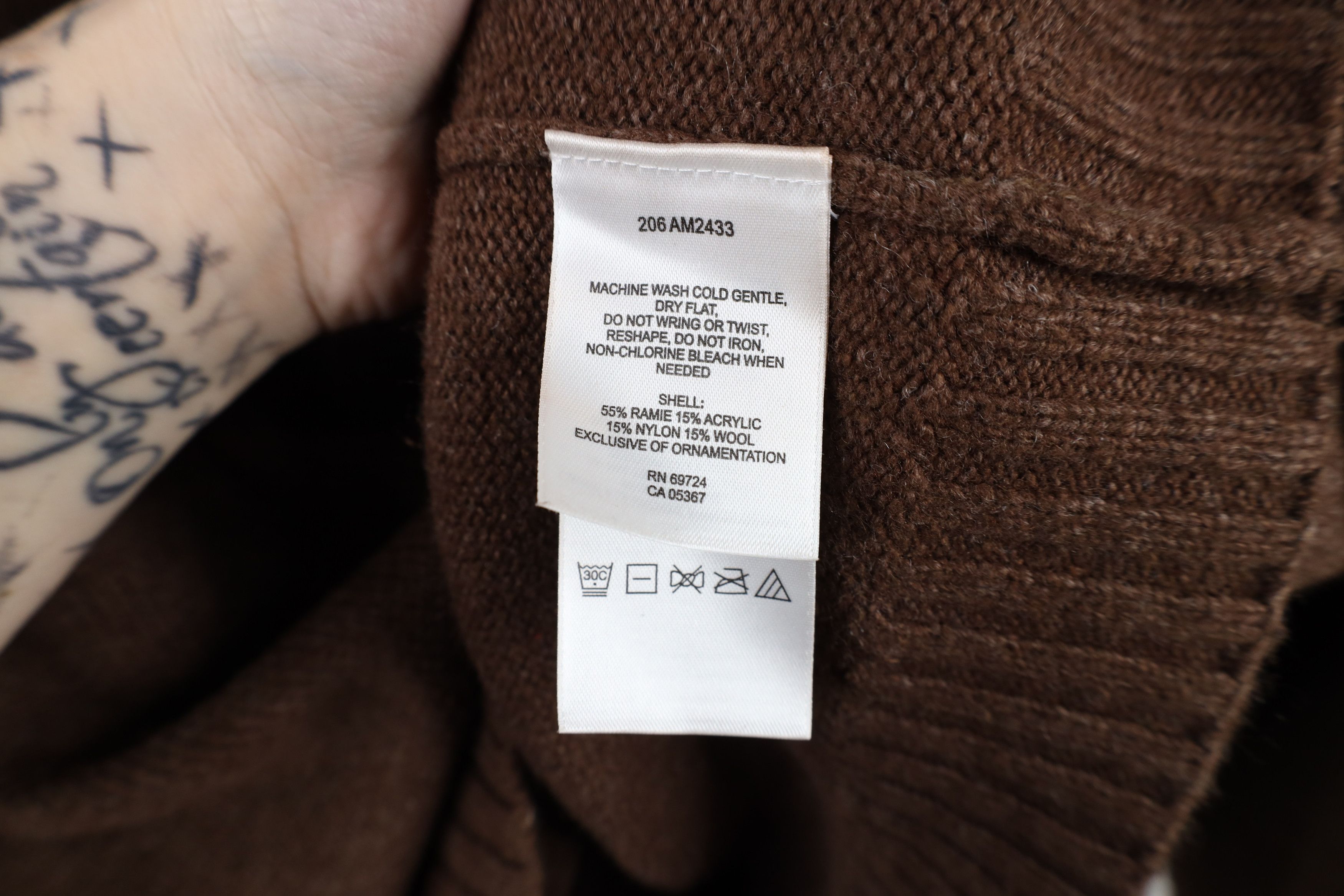 Columbia × Vintage Vintage 90s Y2K Columbia Wool Blend Ribbed Knit Sweater Size US L / EU 52-54 / 3 - 8 Thumbnail