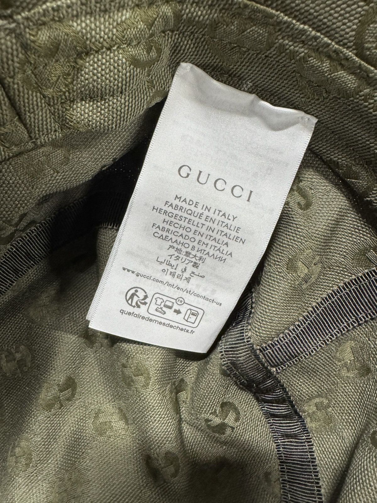 Gucci Gucci GG Monogram Bucket Hat NEW 700$ Size L Size ONE SIZE - 2 Thumbnail