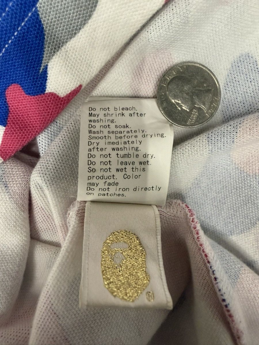 Bape BAPE POLO PINK BLUE CAMO Size US M / EU 48-50 / 2 - 6 Thumbnail