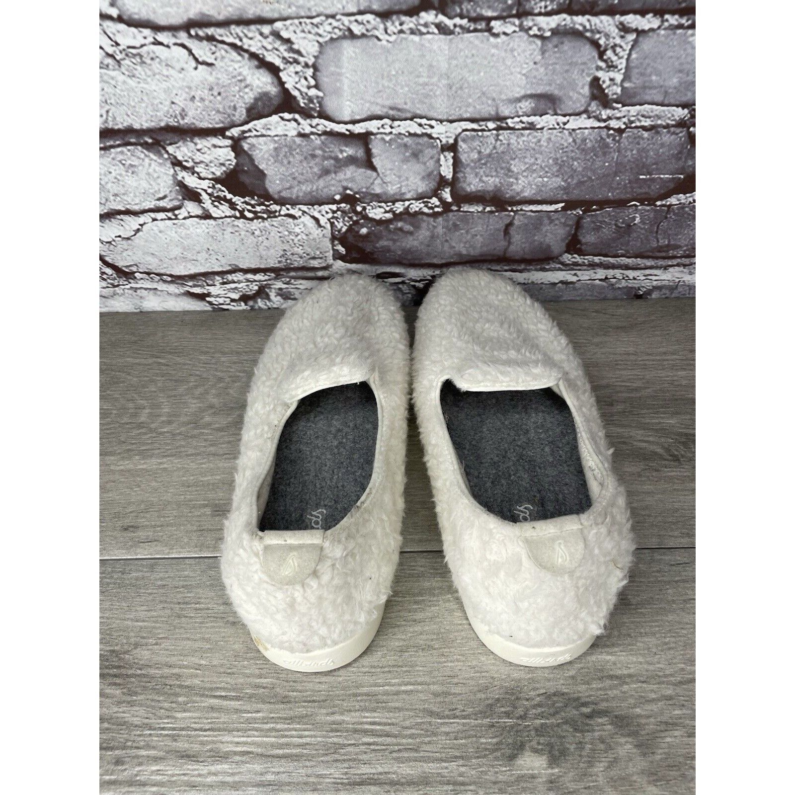 Allbirds ALLBIRDS Merino Wool Sherpa White Slip On Lounge Sneakers Wo Size US 8 / IT 38 - 5 Thumbnail