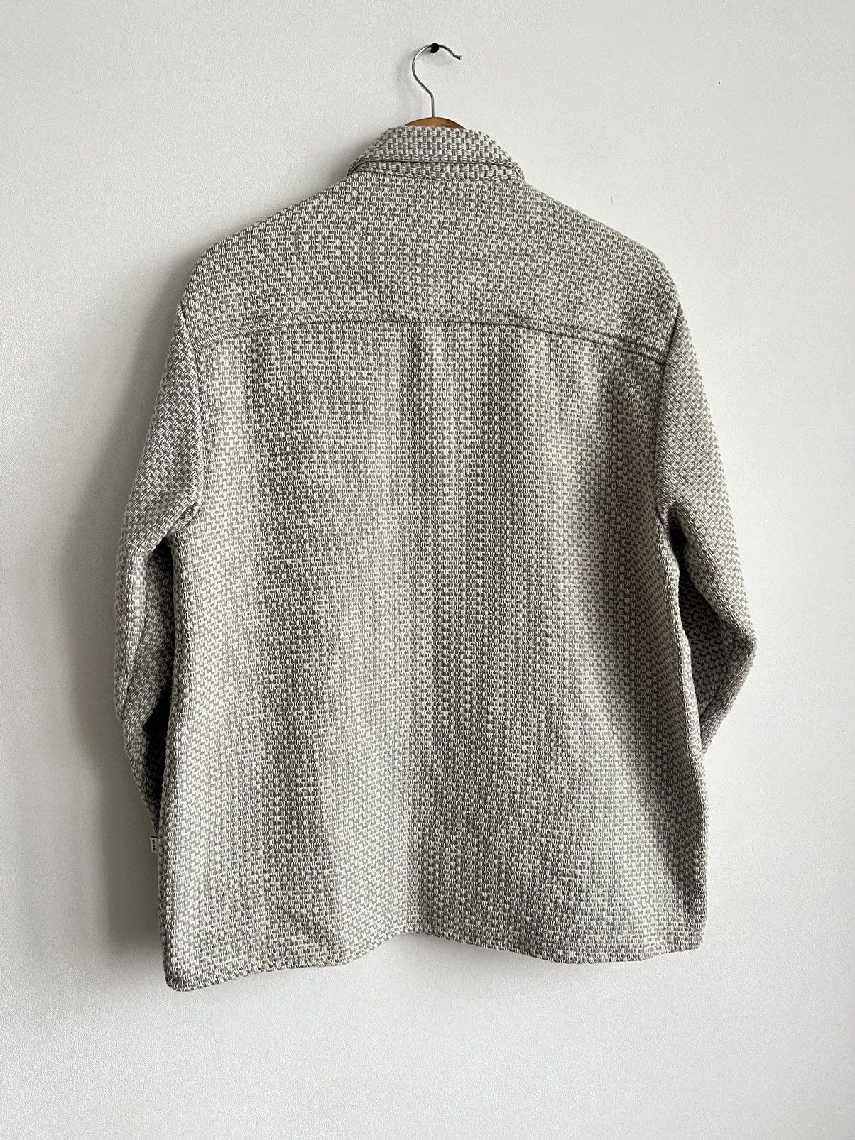 Universal Works Wax London SS24 Stephney Whiting Overshirt Blue Size US L / EU 52-54 / 3 - 6 Thumbnail