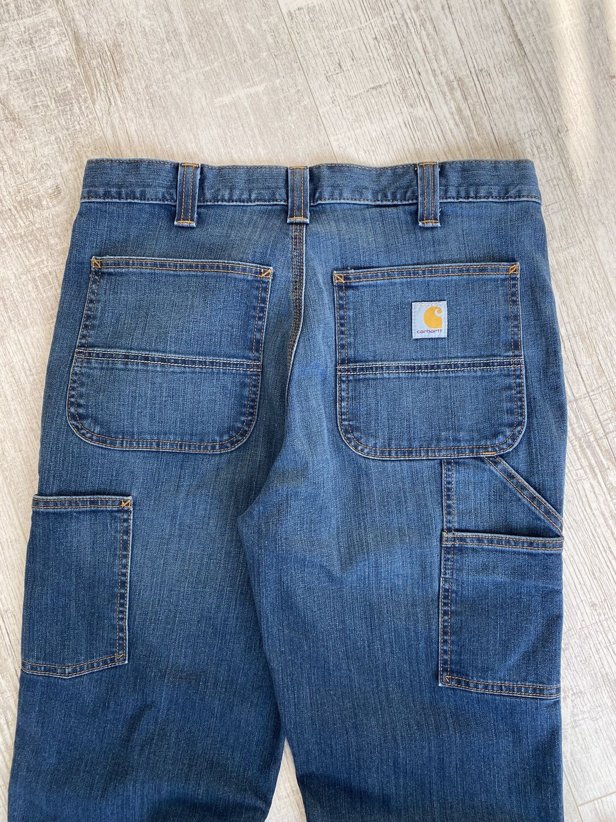 Carhartt Carhartt Denim Multipocket Utility Work Pants Jeans Size US 32 / EU 48 - 3 Thumbnail