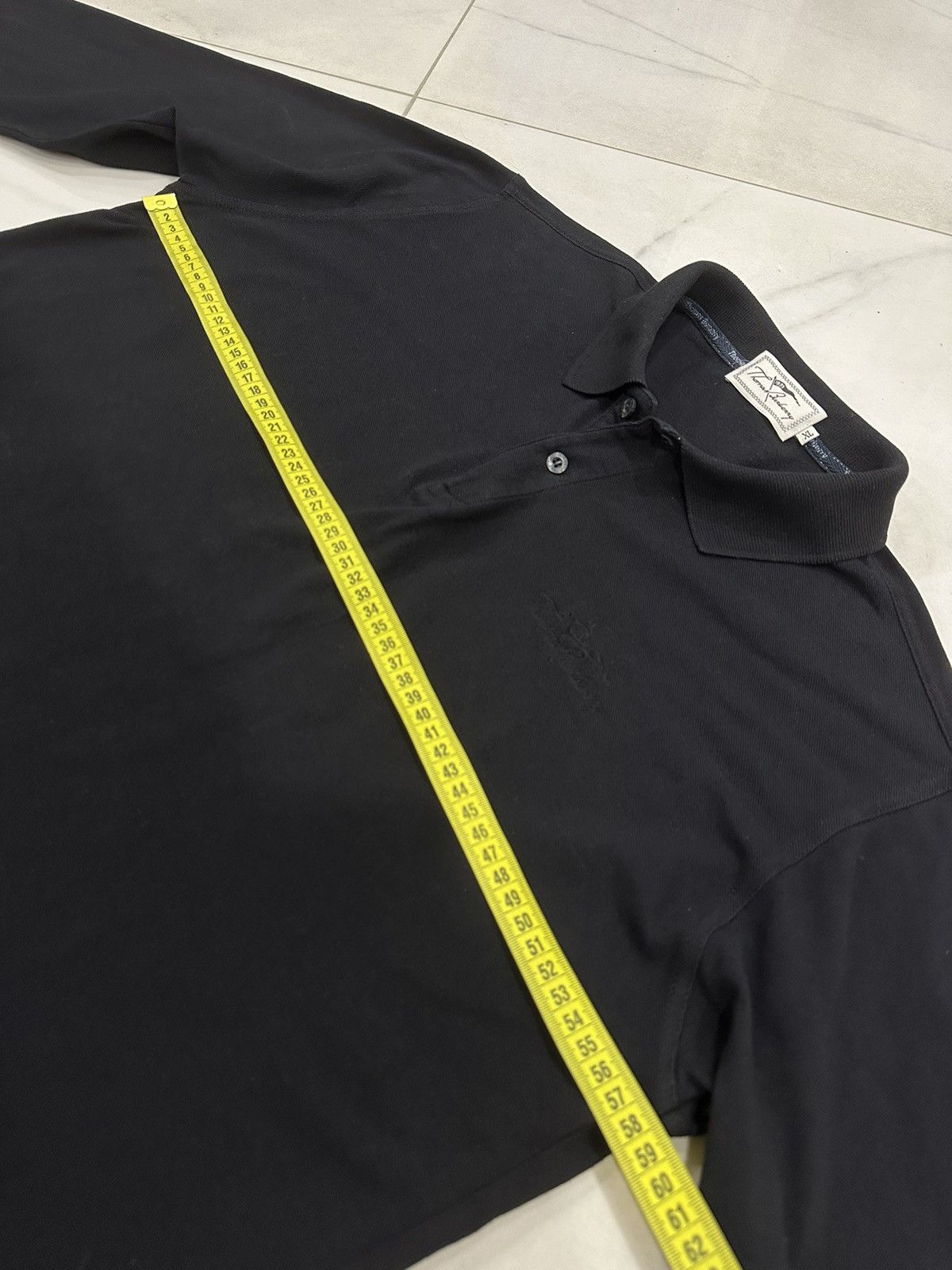 Burberry Vintage Burberry Long Sleeve Polo Size US XL / EU 56 / 4 - 7 Thumbnail