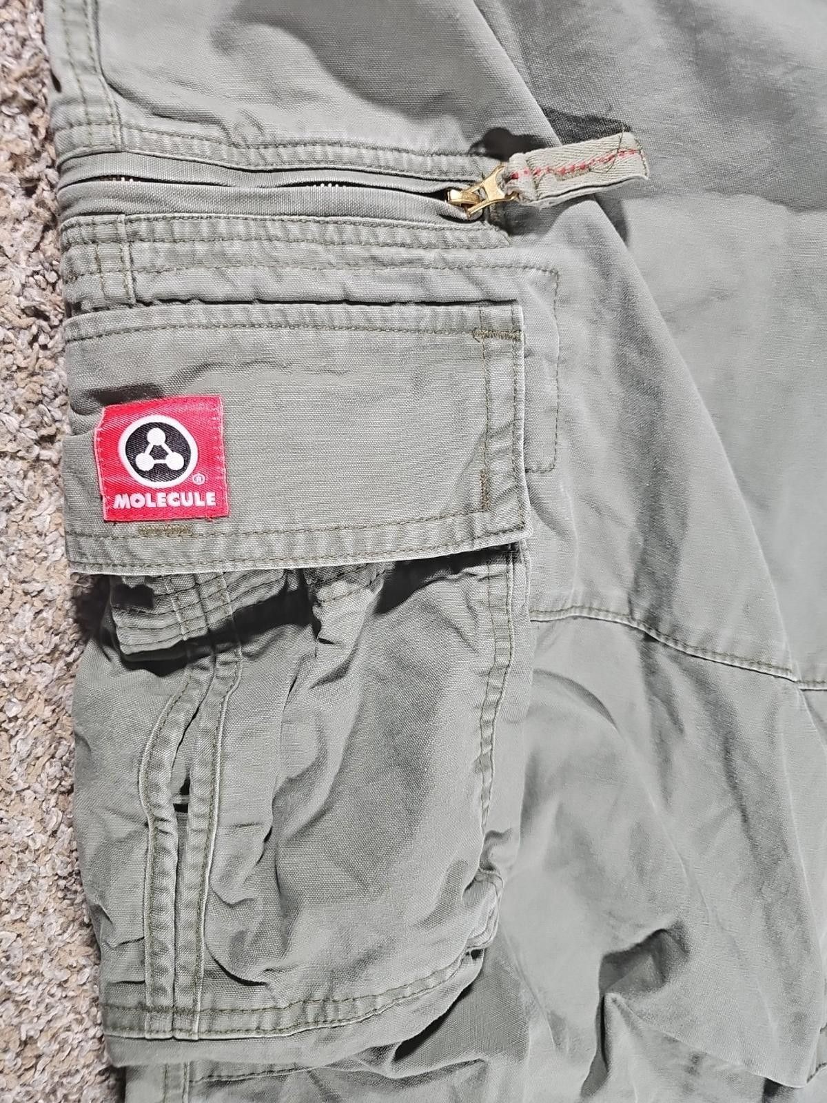 Other Y2K Molecule Cool Fusion Clothing Sz 50 Cargo Pants HEAVY Size US 44 / EU 60 - 2 Thumbnail