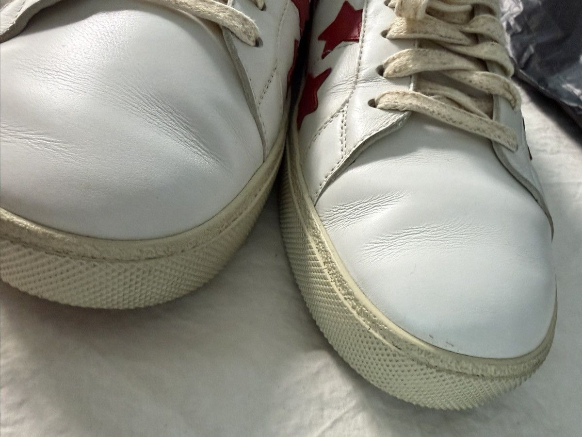 Saint Laurent Paris Saint Laurent SL/06 STARS SNEAKER Red White And Blue Stars Size US 9 / EU 42 - 23 Thumbnail