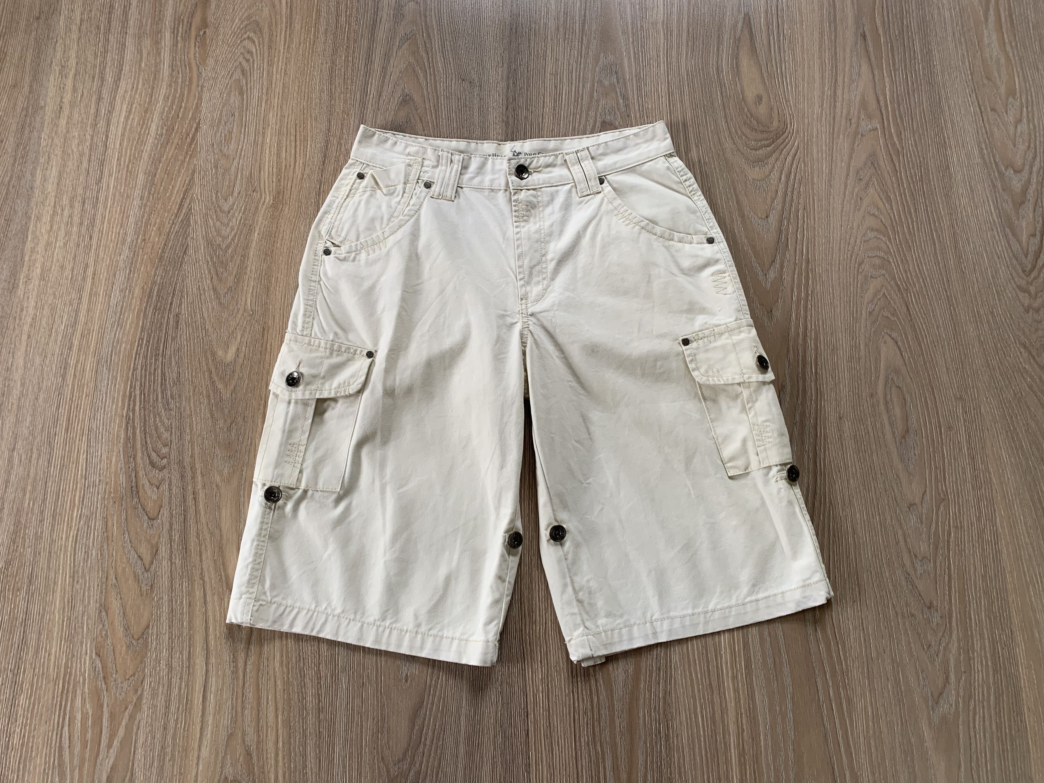 Beverly Hills Polo Club × Vintage Beverly Hills Polo Club Vintage Cargo Denim Shorts Size US 32 / EU 48 - 1 Thumbnail