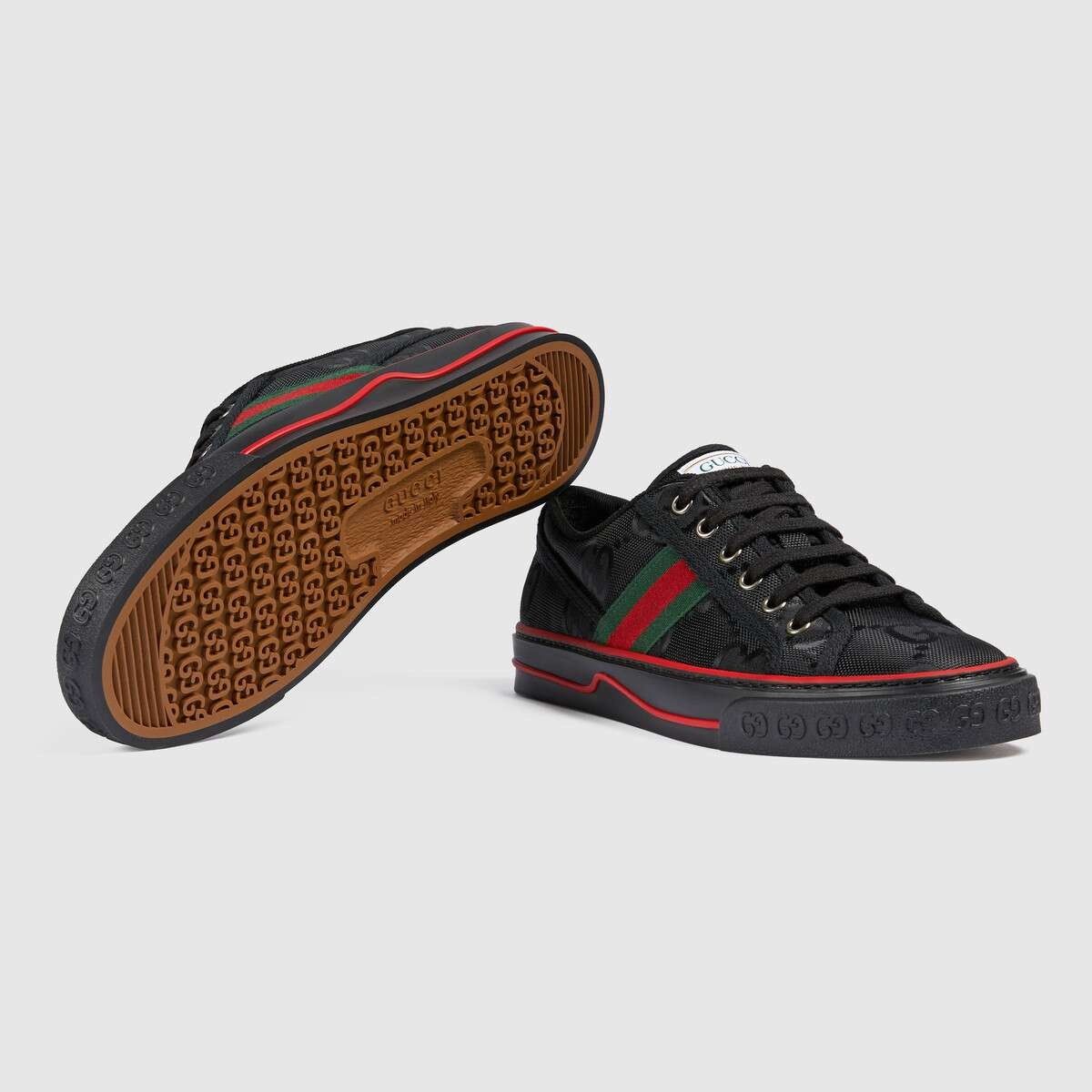 Gucci o1s1wg110425 Women's Gucci Off The Grid Sneakers in Black Size US 12 / IT 42 - 5 Thumbnail