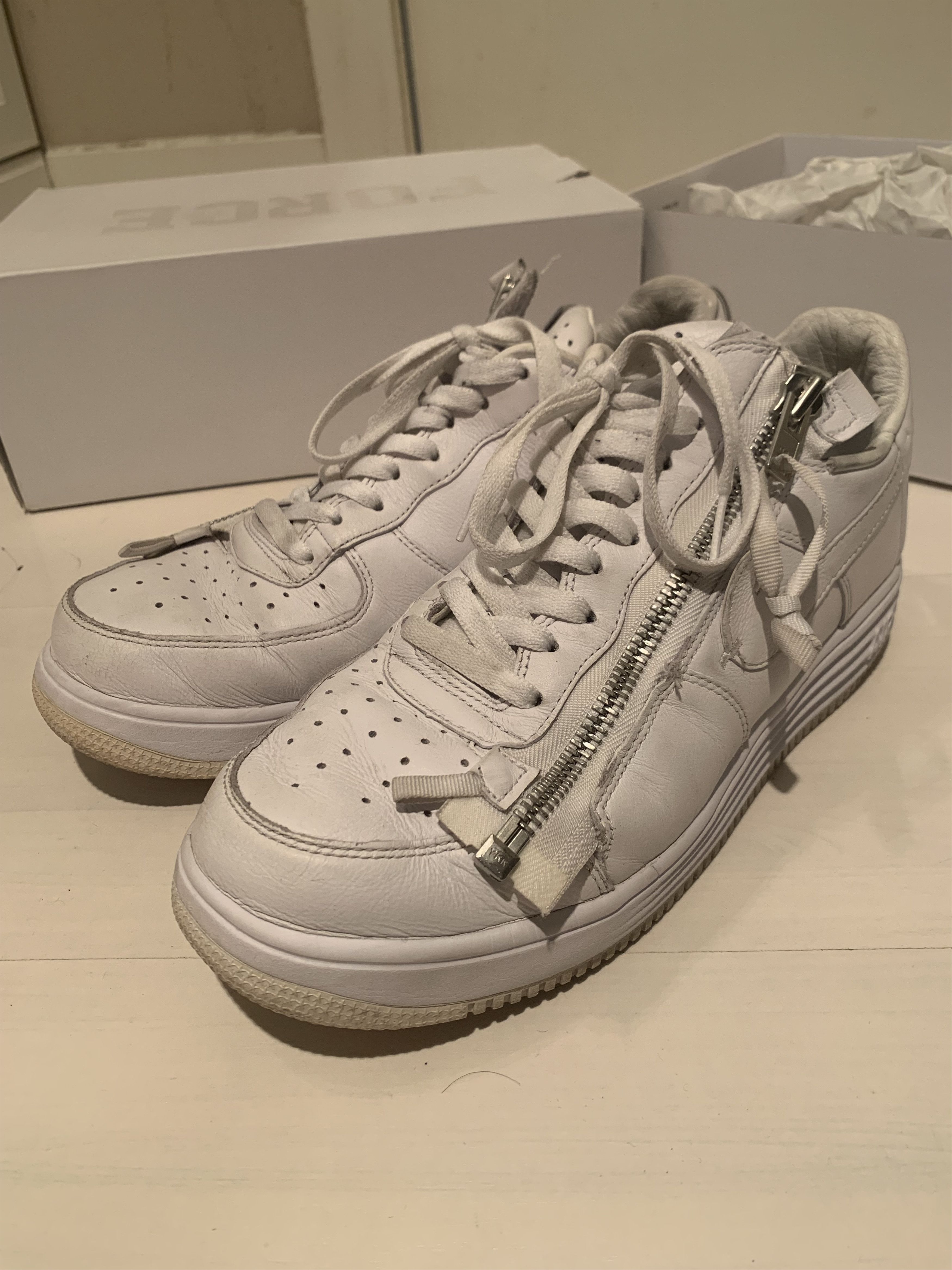 Acronym × Nike Nike x Acronym Lunar Force 1 White 10.5 US Size US 10.5 / EU 43-44 - 6 Thumbnail