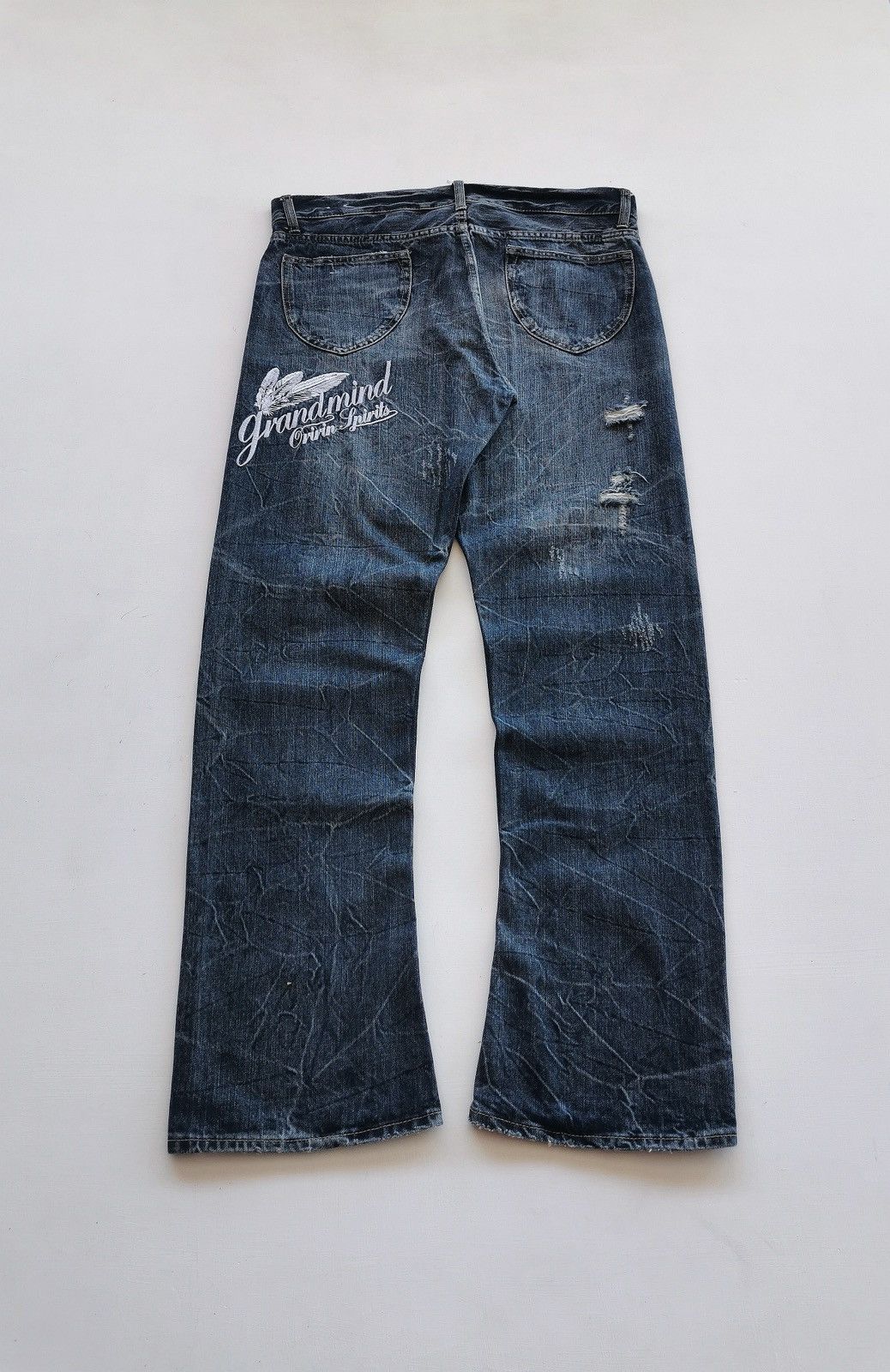 Kapital Grandmind Oririn Spirit Denim Jeans Size US 33 - 2 Thumbnail