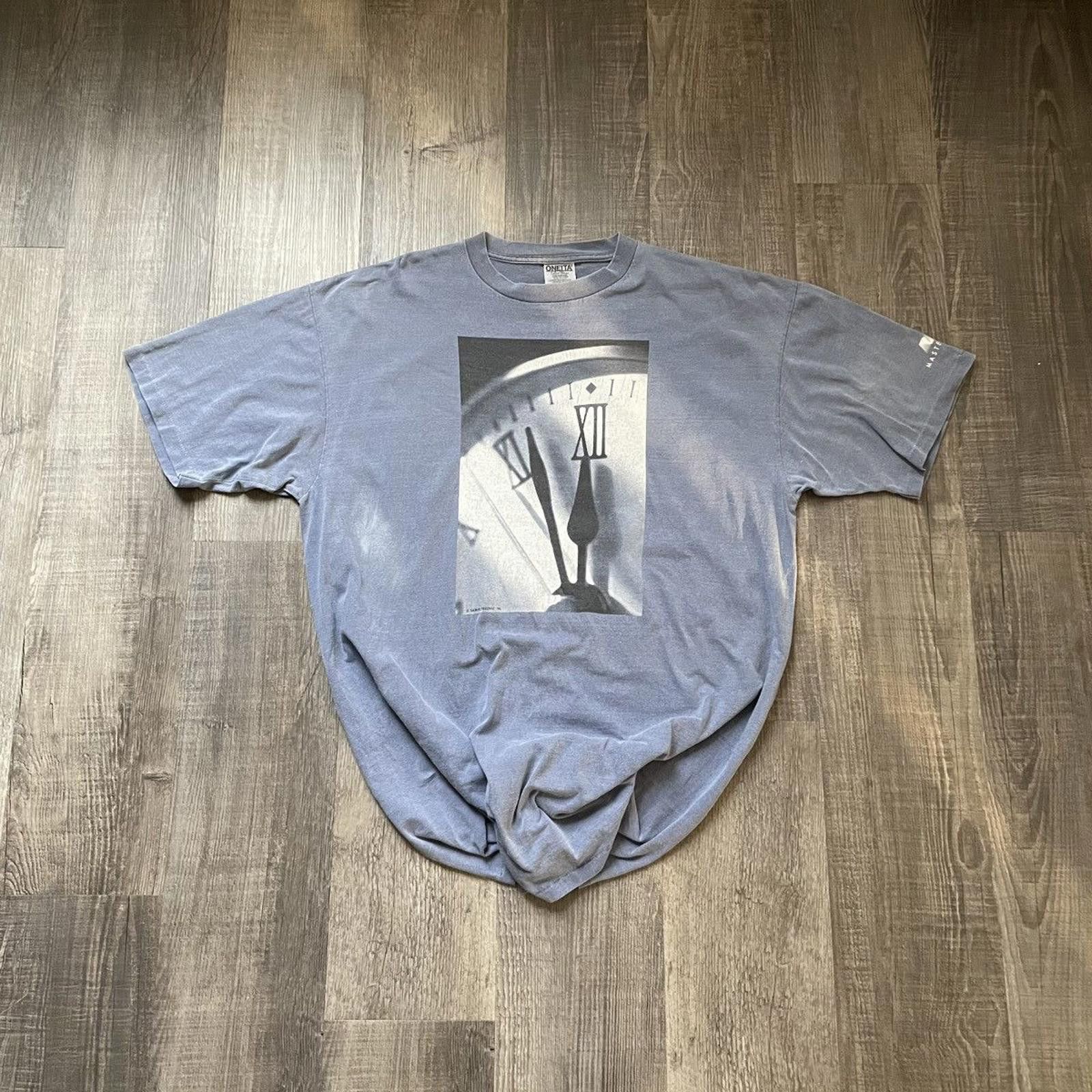 Vintage ONEITA • VNTG "Clock" Single Stitch Tee (XL) Size US XL / EU 56 / 4 - 1 Thumbnail